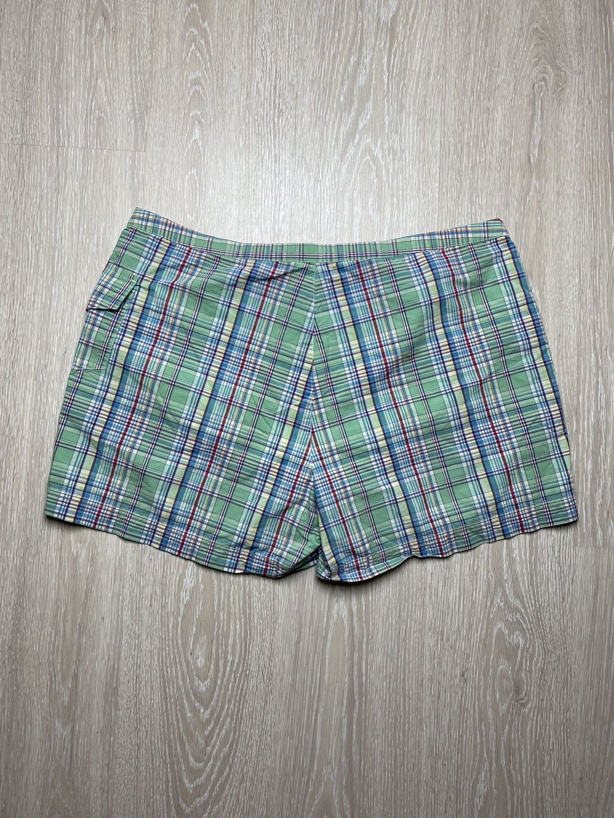 Polo Ralph Lauren Title: Vintage Polo Ralph Lauren Men's Plaid Swim Board Size US 38 / EU 54 - 4 Thumbnail