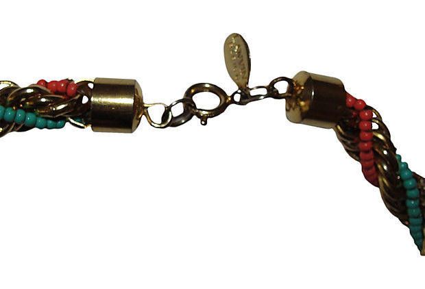 Lanvin Lanvin Twisted Rope Necklace Size ONE SIZE - 4 Thumbnail