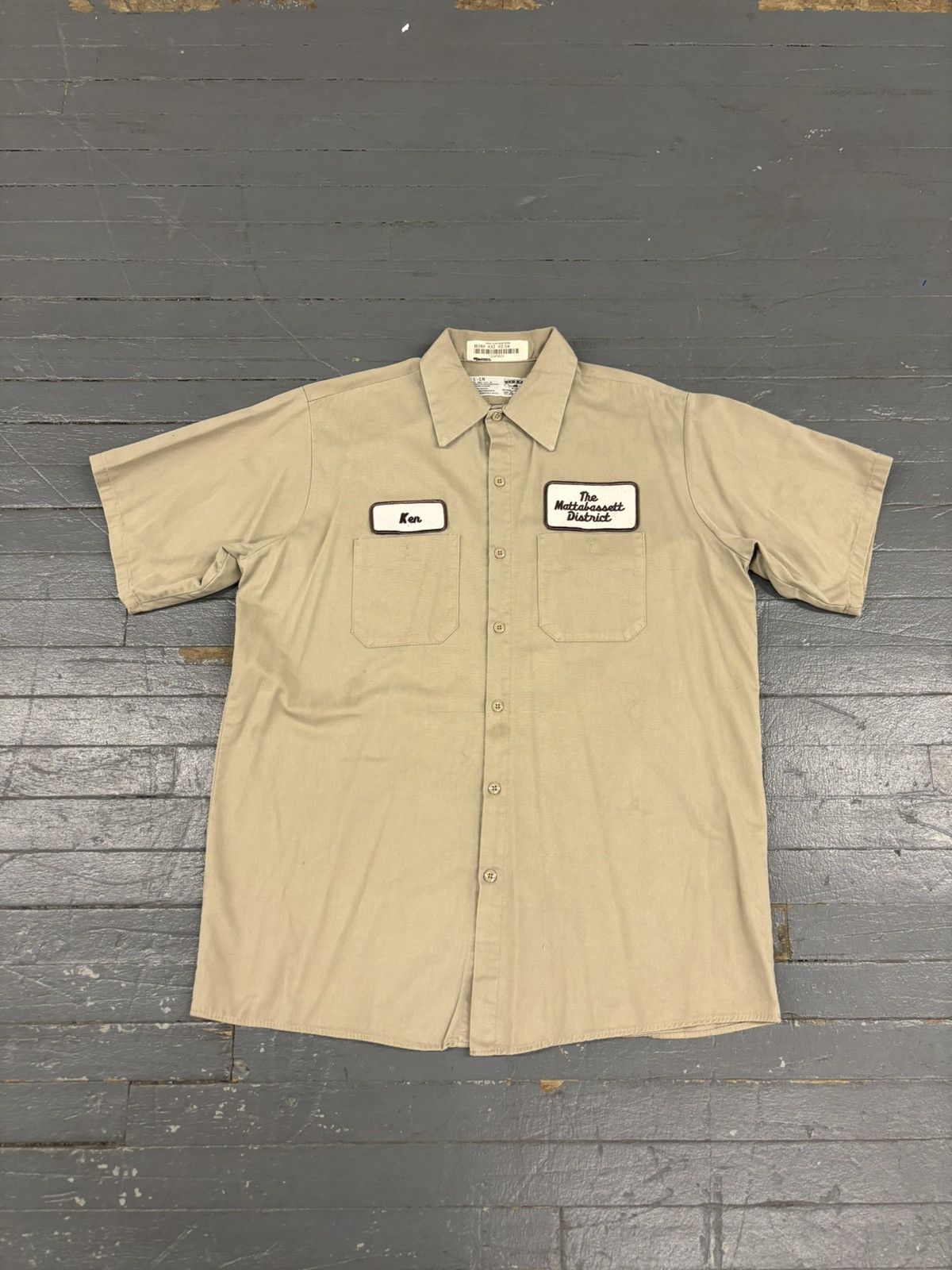 Vintage Vintage Red kap workwear shirt Size US L / EU 52-54 / 3 - 1 Thumbnail