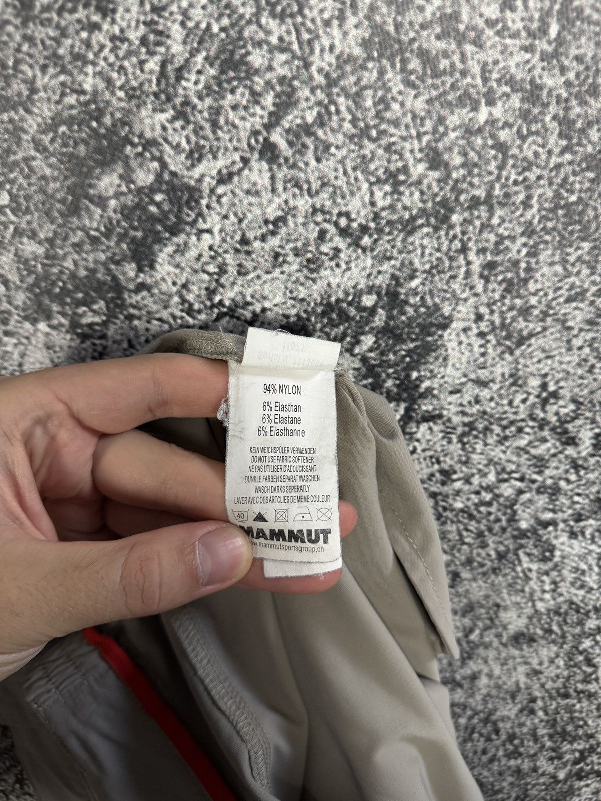 Mammut Men’s Mammut Hiking Trousers Trekking Pants Outdoor Size 48 Size US 34 / EU 50 - 10 Thumbnail