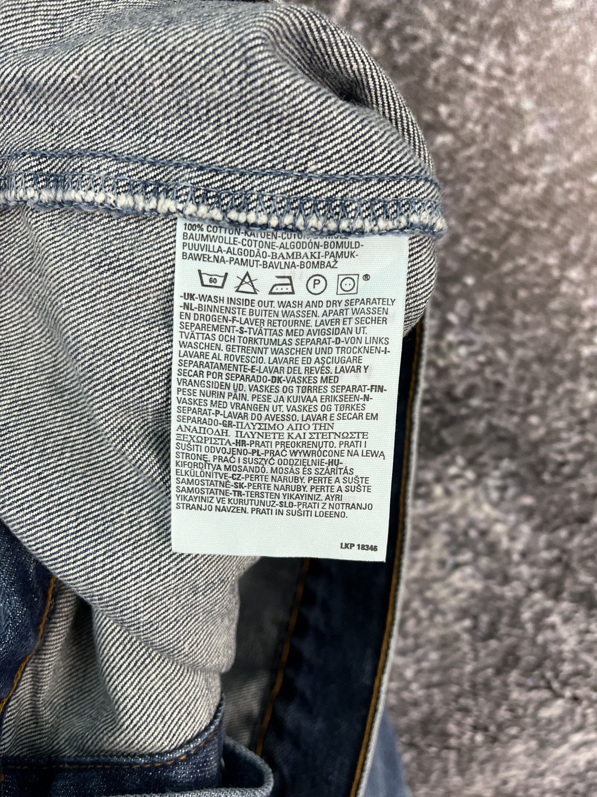 Levi's Men’s Vintage 90s Levi's Denim Jacket Trucker Y2K Size XL Size US XL / EU 56 / 4 - 8 Thumbnail