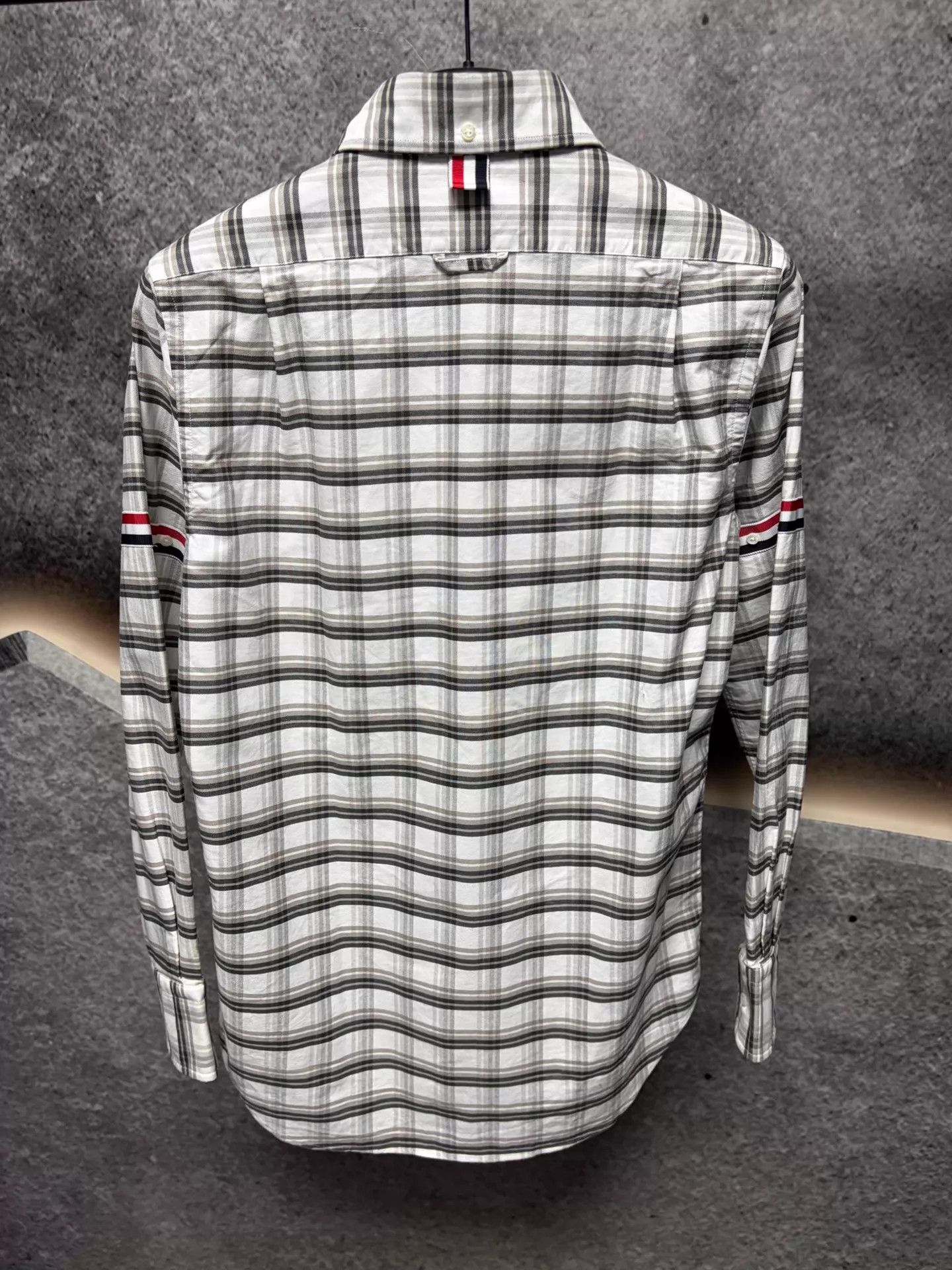 Thom Browne THOM BROWNE Plaid Shirt 0 Italian Size US XS / EU 42 / 0 - 2 Thumbnail