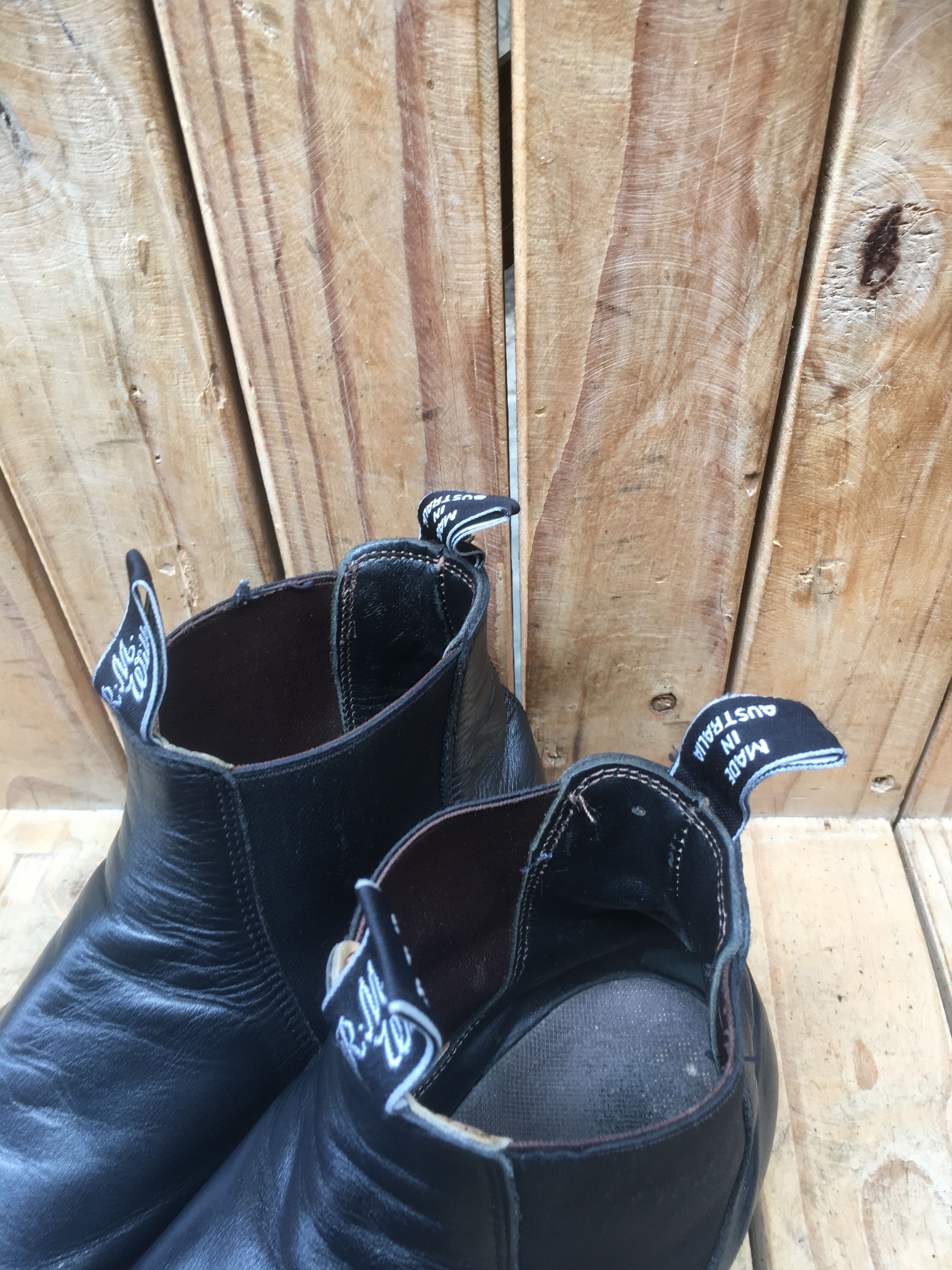 R.M. Williams Rm Williams Black leather chelsea Men Boots Size UK 11 F Size US 12 / EU 45 - 15 Thumbnail