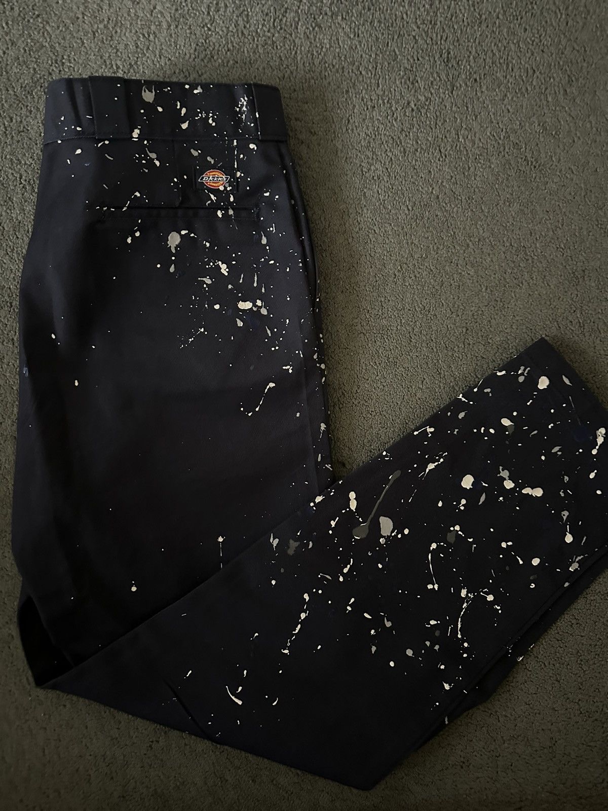 Dickies Dickies Paint Splattered Pants Size US 32 / EU 48 - 1 Thumbnail