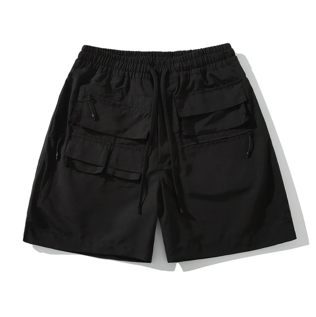 Designer × Japanese Brand Vibe Style Drawstring Elastic Waist Shorts Size US 30 / EU 46 - 3 Thumbnail