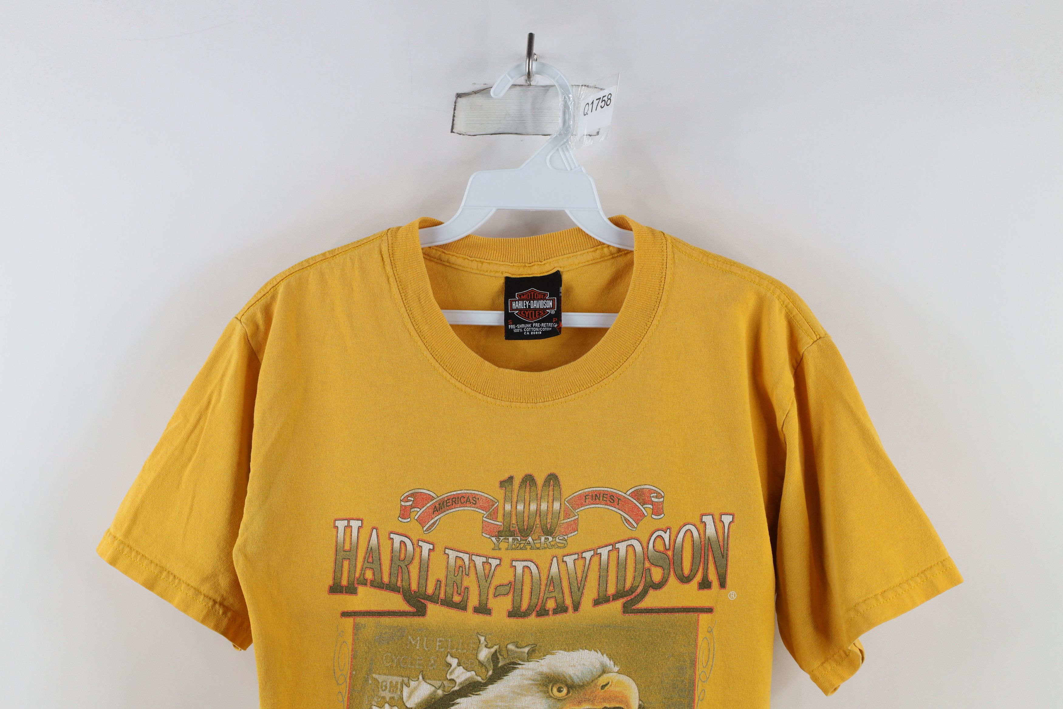Harley Davidson × Vintage Vintage Y2K 2003 Harley Davidson Year Anniversary T-Shirt Size US S / EU 44-46 / 1 - 2 Thumbnail