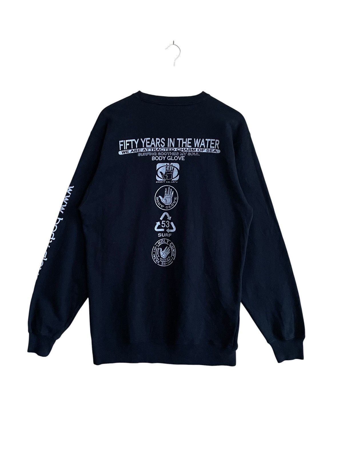 Body Glove Vintage Brand Body Glove Surfing Sweatshirt 1990s Size US M / EU 48-50 / 2 - 2 Thumbnail