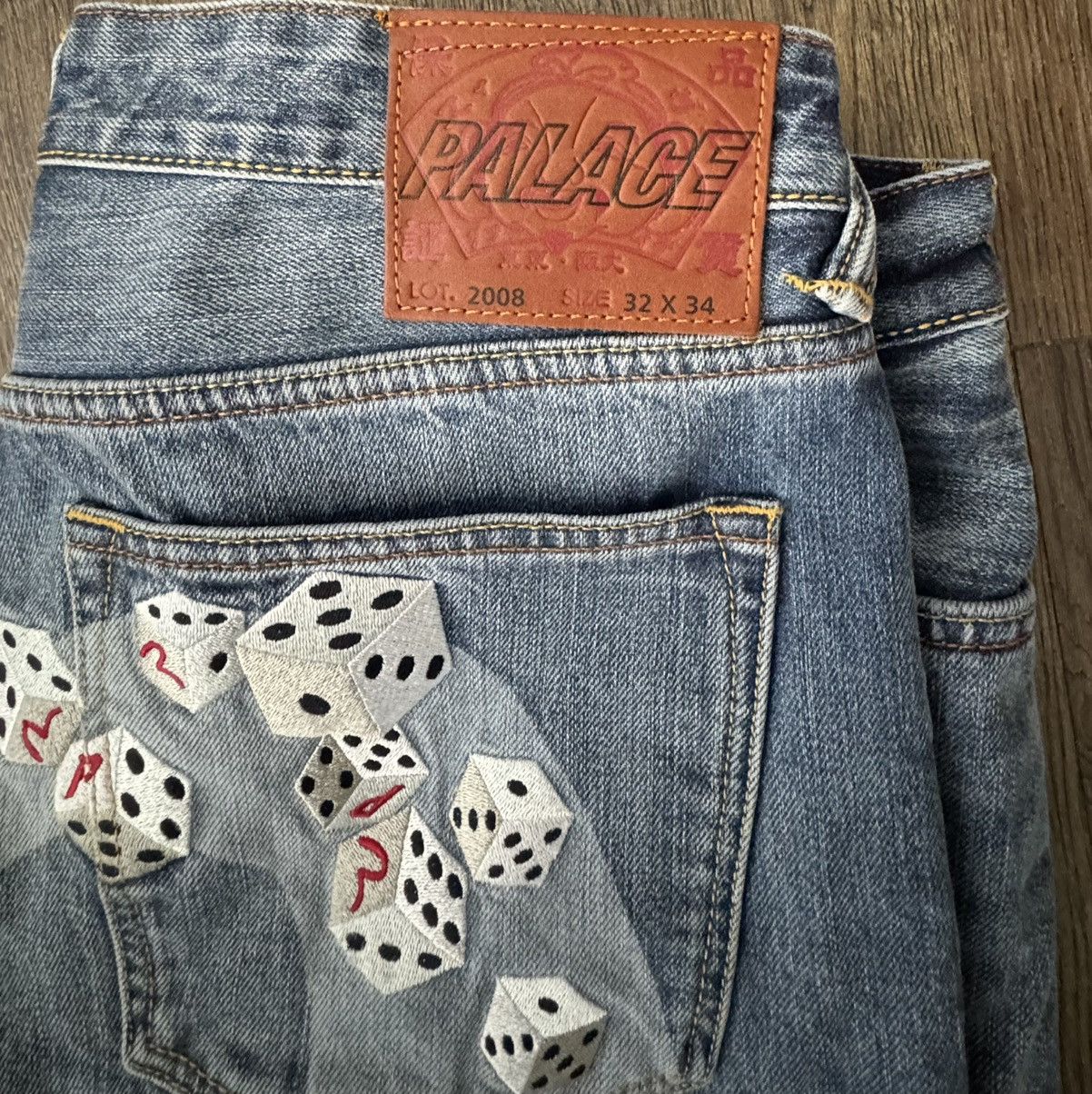 Evisu × Palace Palace x Evisu Dice Daicock Denim Jeans Size US 32 / EU 48 - 8 Thumbnail