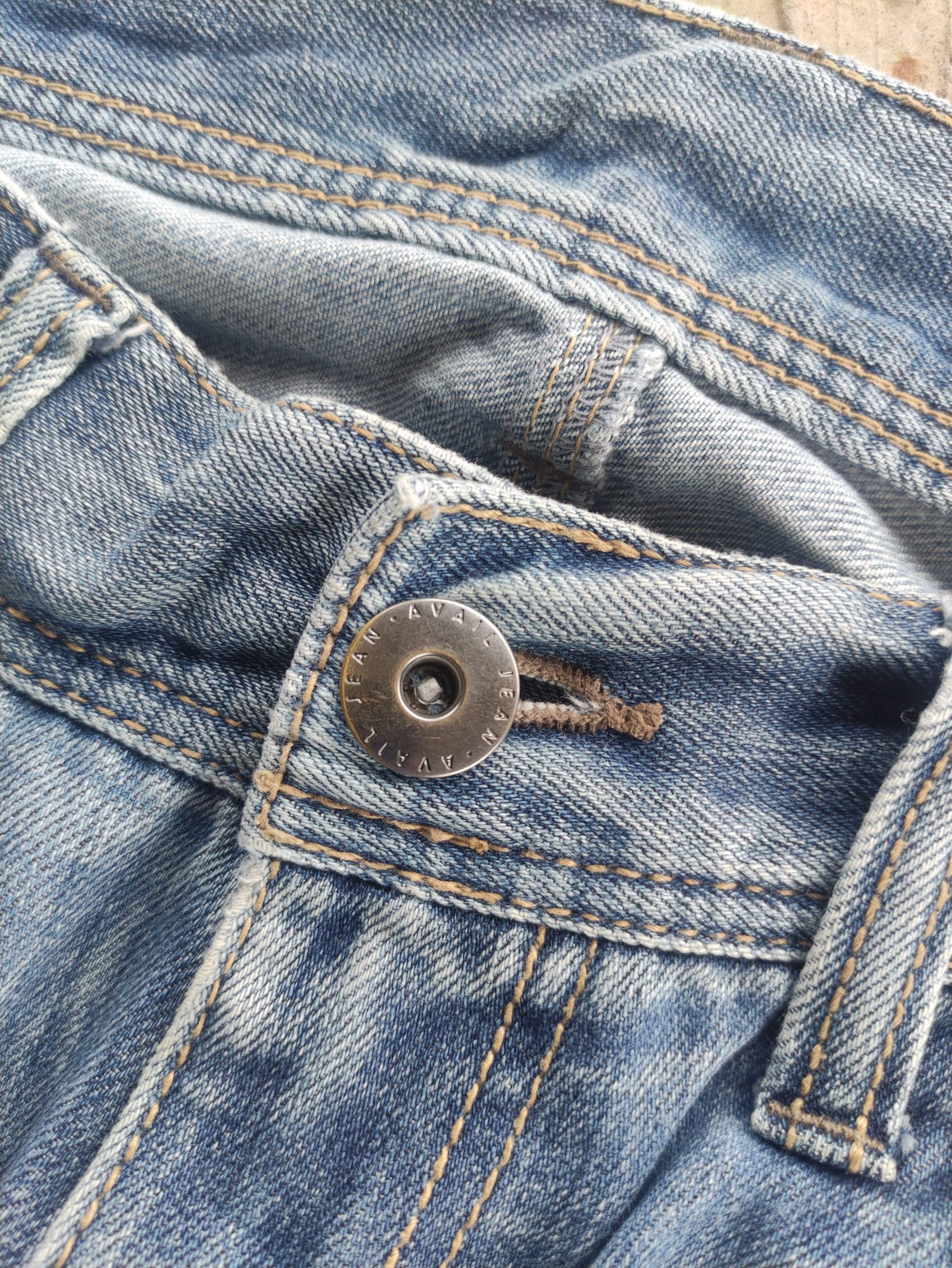 Japanese Brand Vintage Japanese Jean Distressed Faded Denim Pants Size US 34 / EU 50 - 5 Thumbnail