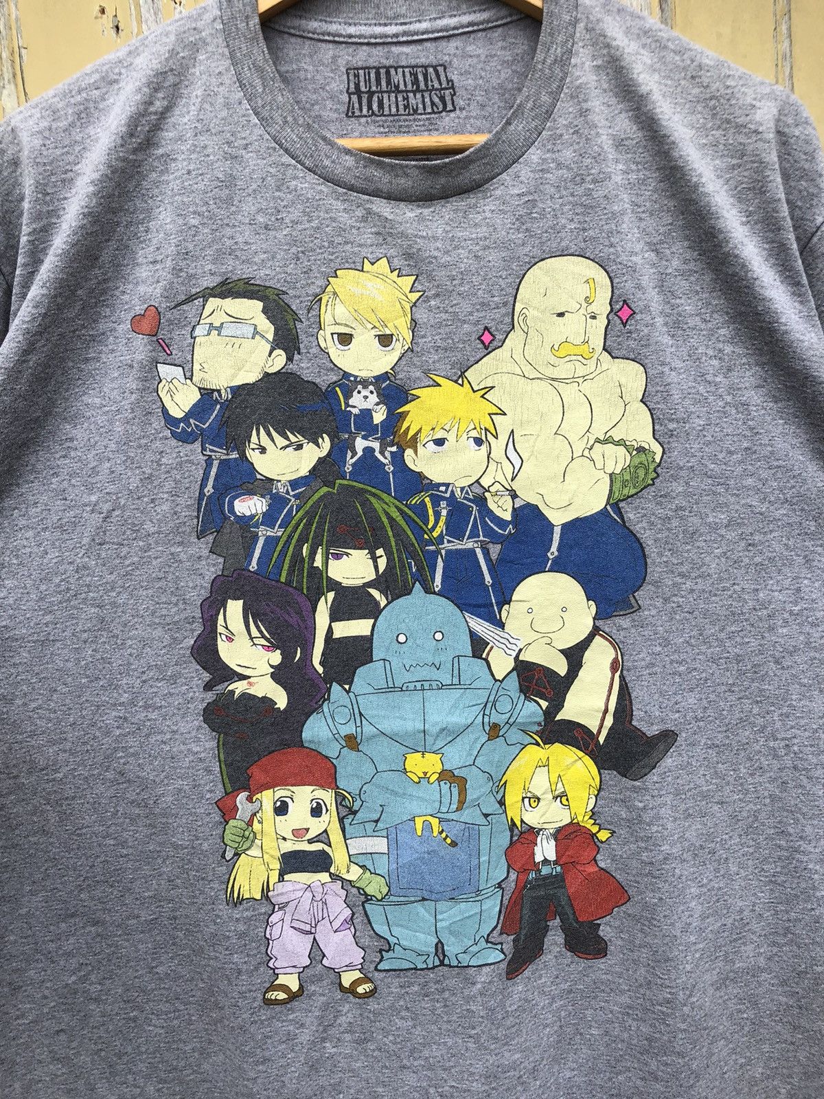 Cartoon Network × Japanese Brand × Vintage Vintage Y2K Anime Fullmetal Alchemist Full Character Tee Size US XL / EU 56 / 4 - 2 Thumbnail