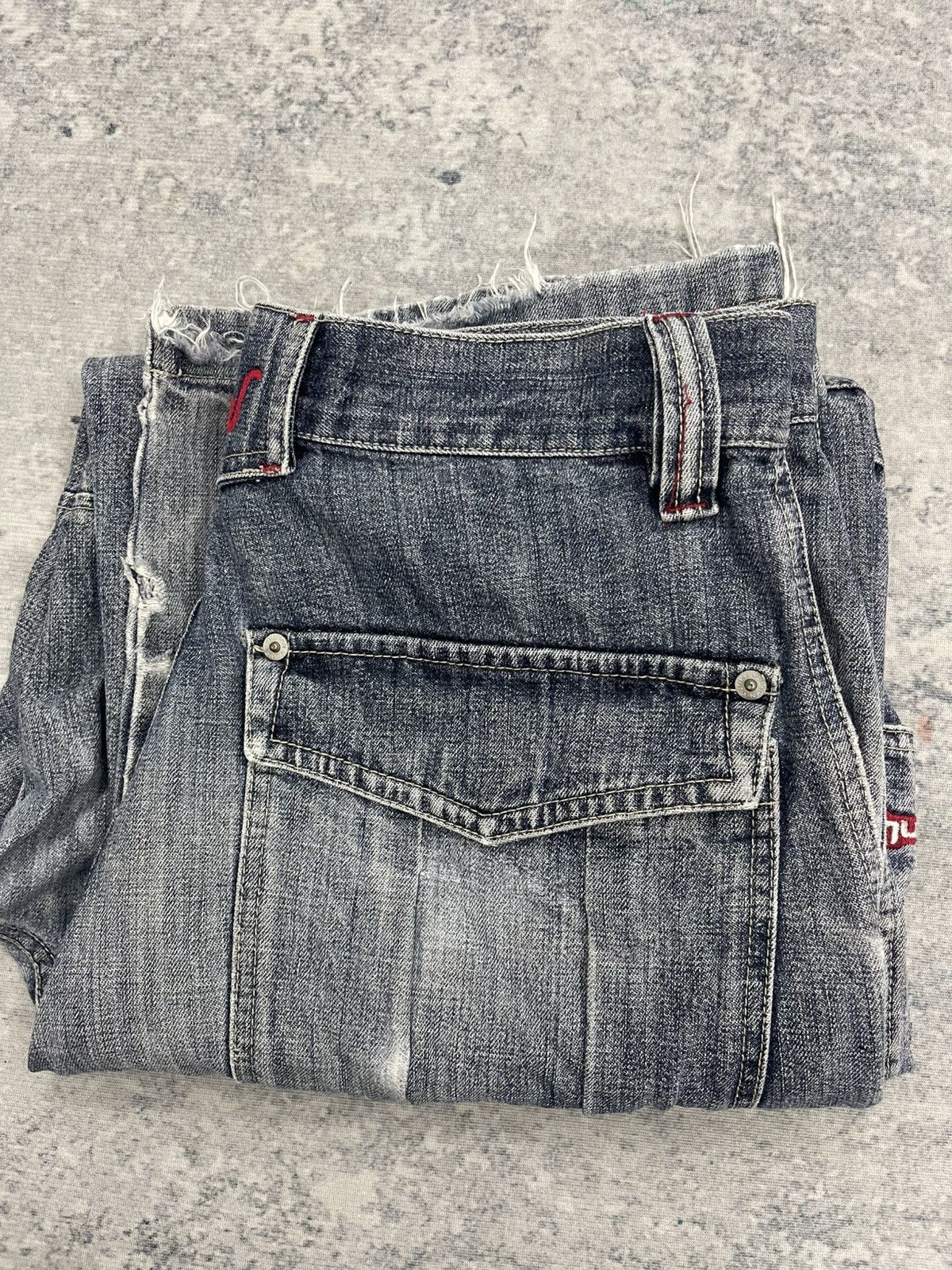DrunknMunky Drunkn Munky Serial 00036 Carpenter Distressed Denim s21 Size US 32 / EU 48 - 22 Thumbnail