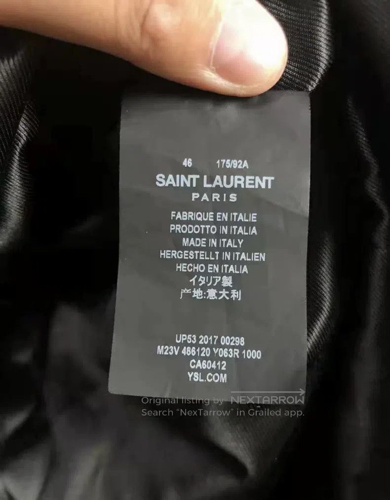 Saint Laurent Paris Saint Laurent Paris Officer's Coat Size US S / EU 44-46 / 1 - 5 Thumbnail
