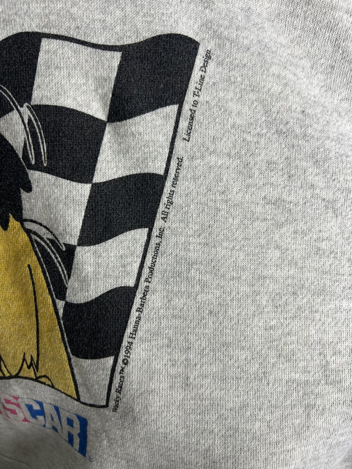 Cartoon Network × Vintage Vintage 1994 Wacky Races X Nascar Pullover Hoodie Size US L / EU 52-54 / 3 - 3 Thumbnail
