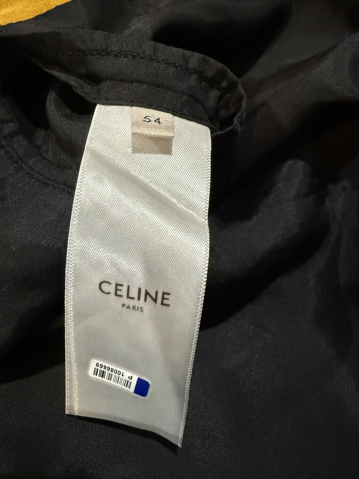 Celine Celine Jacket in Satin Size US L / EU 52-54 / 3 - 8 Thumbnail