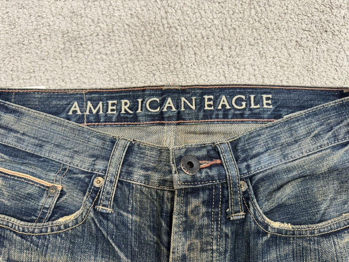 American Eagle Outfitters Rusty‼️ American Eagle Selvedge Denim (23-001) Size US 30 / EU 46 - 7 Thumbnail