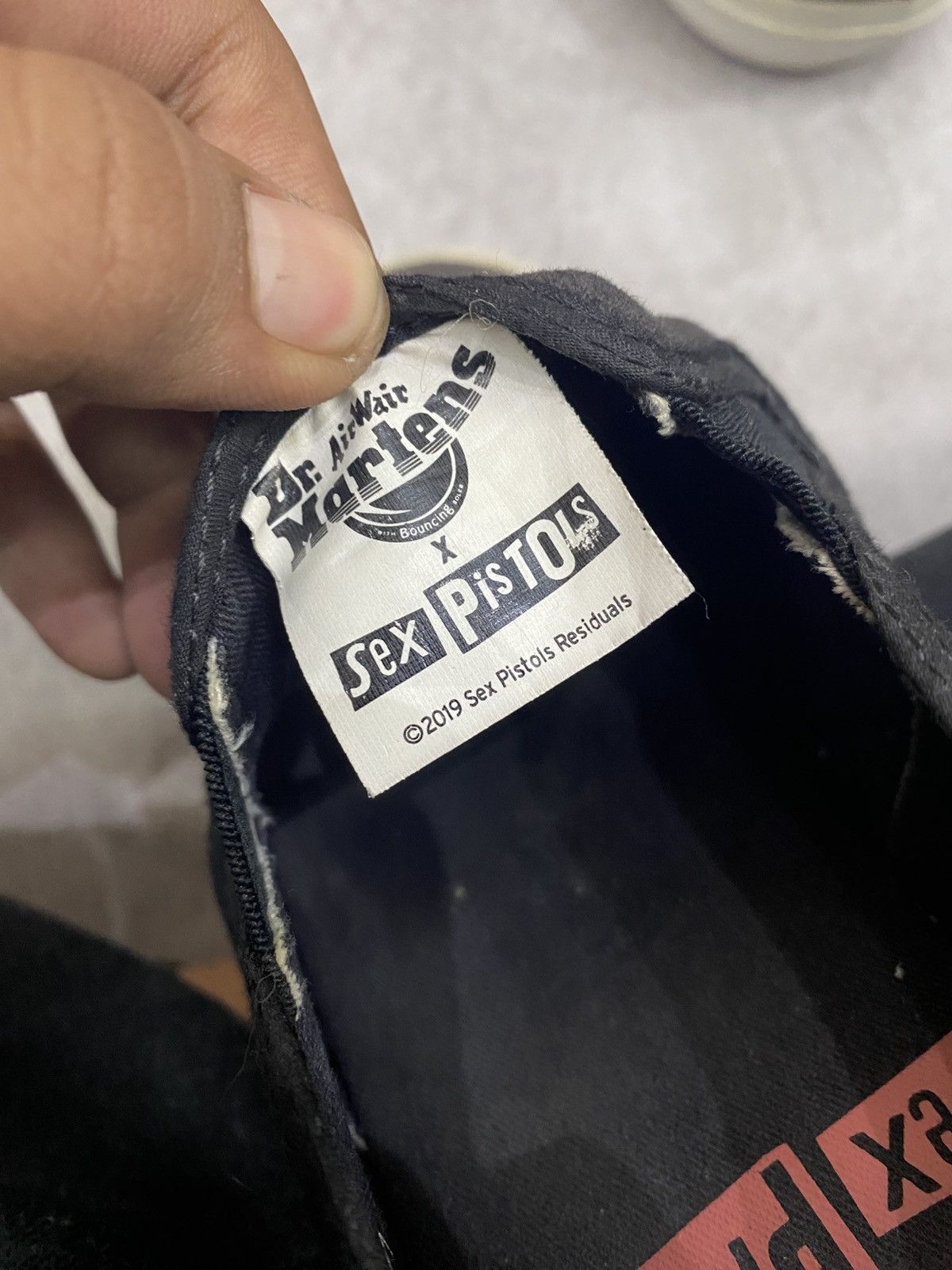 Dr. Martens Dr martens toomsey sex pistols black white Size US 6 / EU 39 - 9 Thumbnail