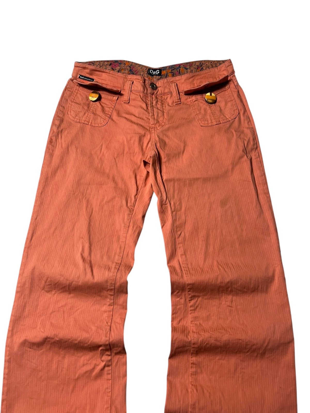 Dolce & Gabbana 2000s Dolce & Gabbana Flared Pants Size 28" / US 6 / IT 42 - 2 Thumbnail