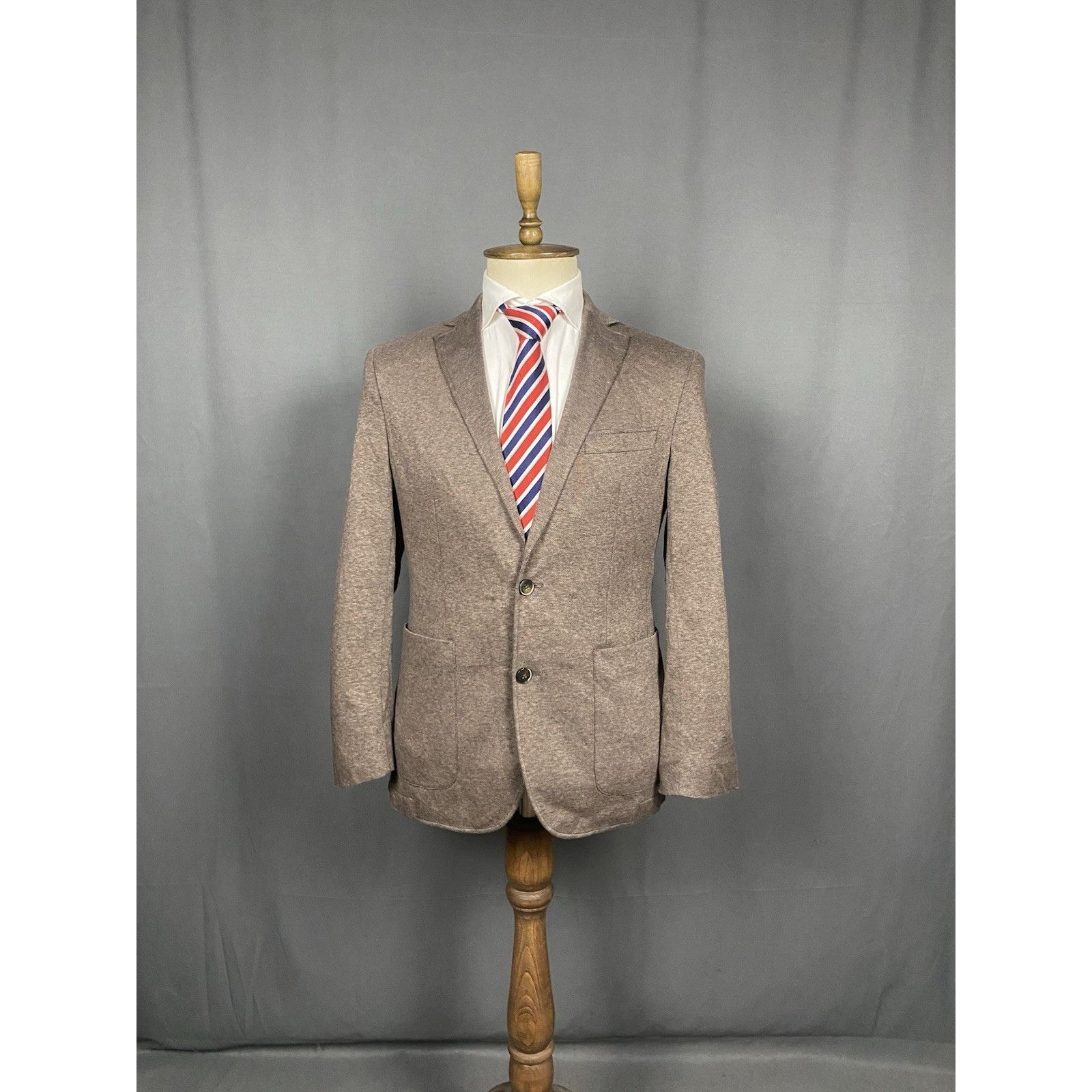 Hackett MINT! Hackett Men's Brown Summer Blazer Sportcoat Jacket Siz Size 40R - 3 Thumbnail