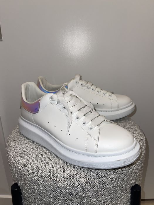 Buy Alexander McQueen Oversized Sneaker 'Paint Dipped - White