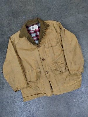 Vintage Vintage Flannel Hunting Jacket Black Sheep FLannel Lined Canvas Jacket Size M Size US M / EU 48-50 / 2 - 1 Thumbnail