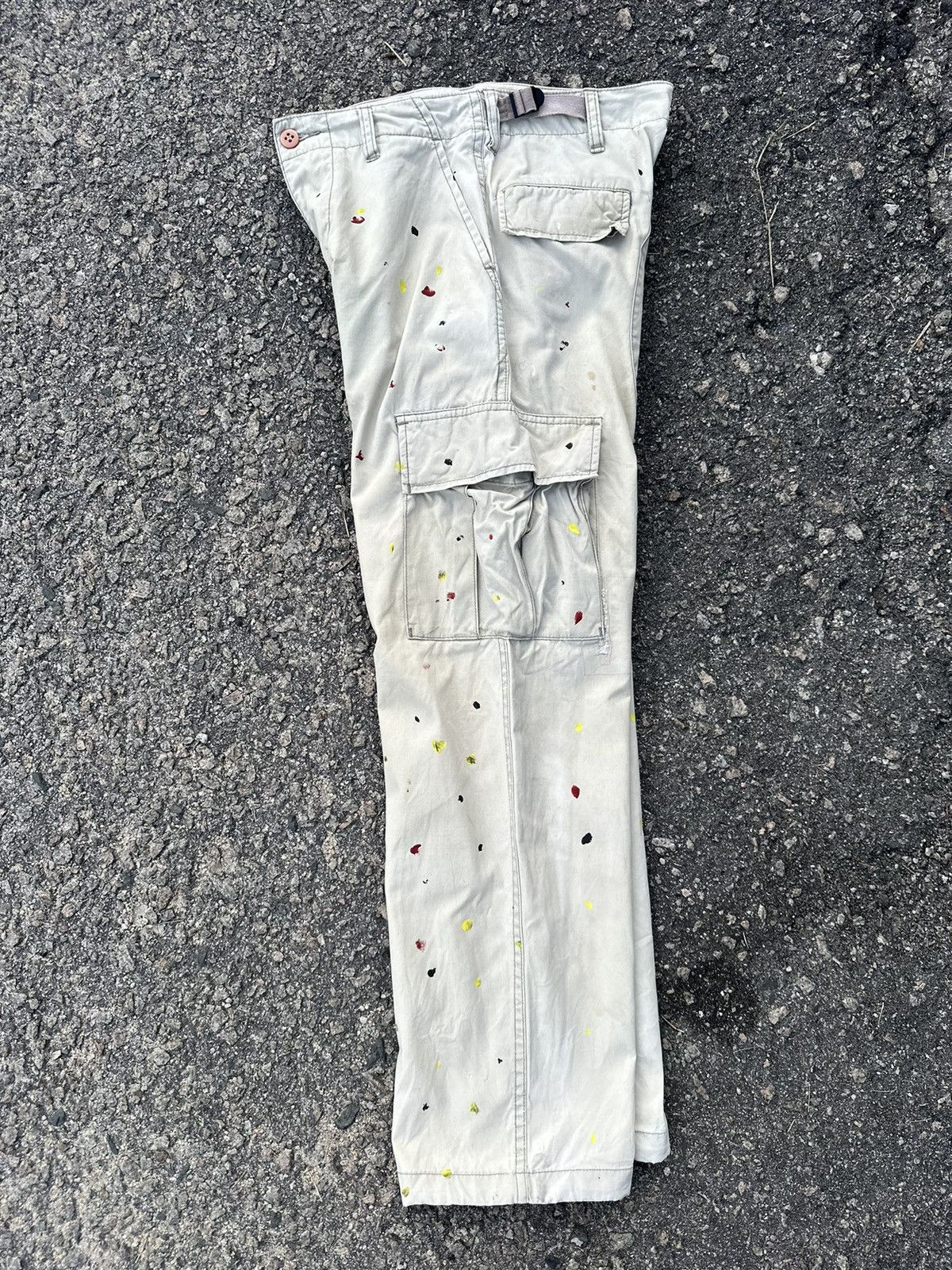 Stussy 💥JUST DROPPED💥 CARGO PANT STUSSY MULTIPOCKET PAINTED STYLE Size US 29 - 18 Thumbnail