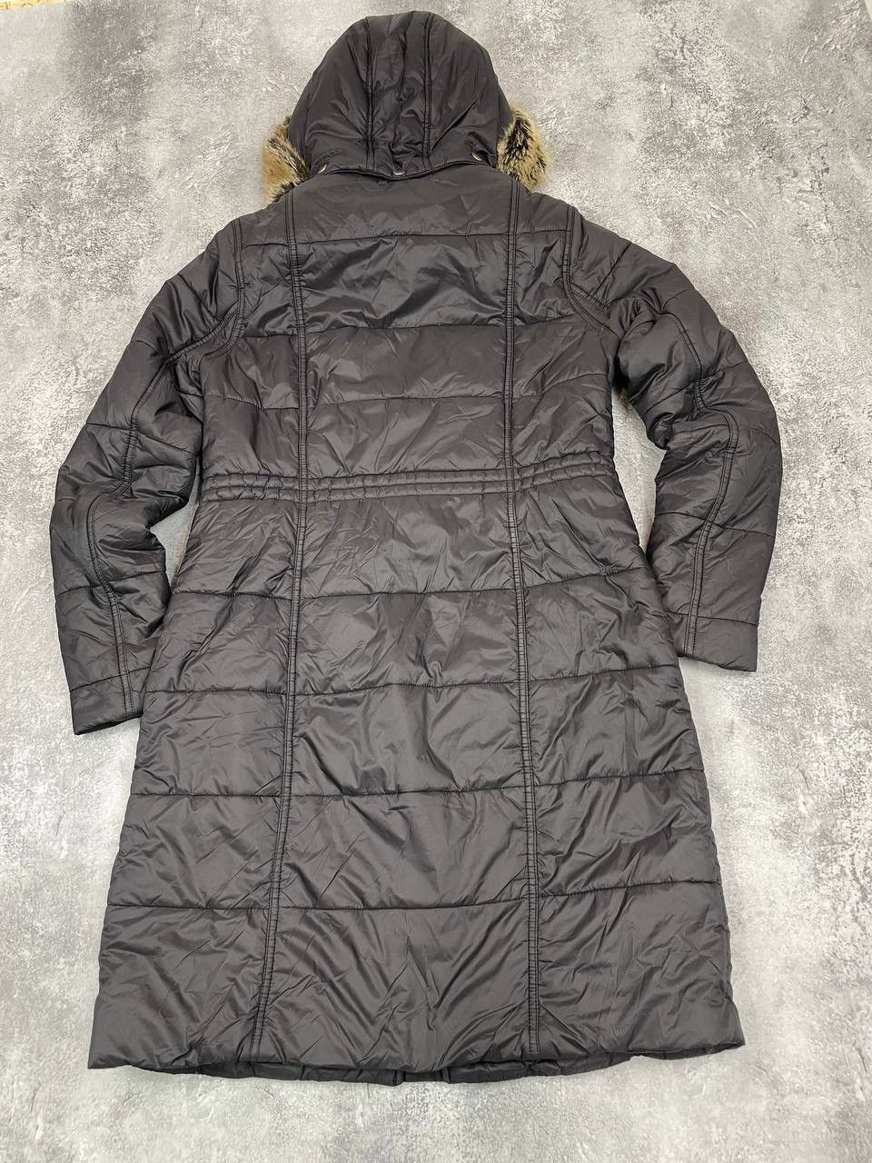 Barbour Barbour Women Quilted Long Parka Coat Black Fur Hood Beacon Size M / US 6-8 / IT 42-44 - 7 Thumbnail