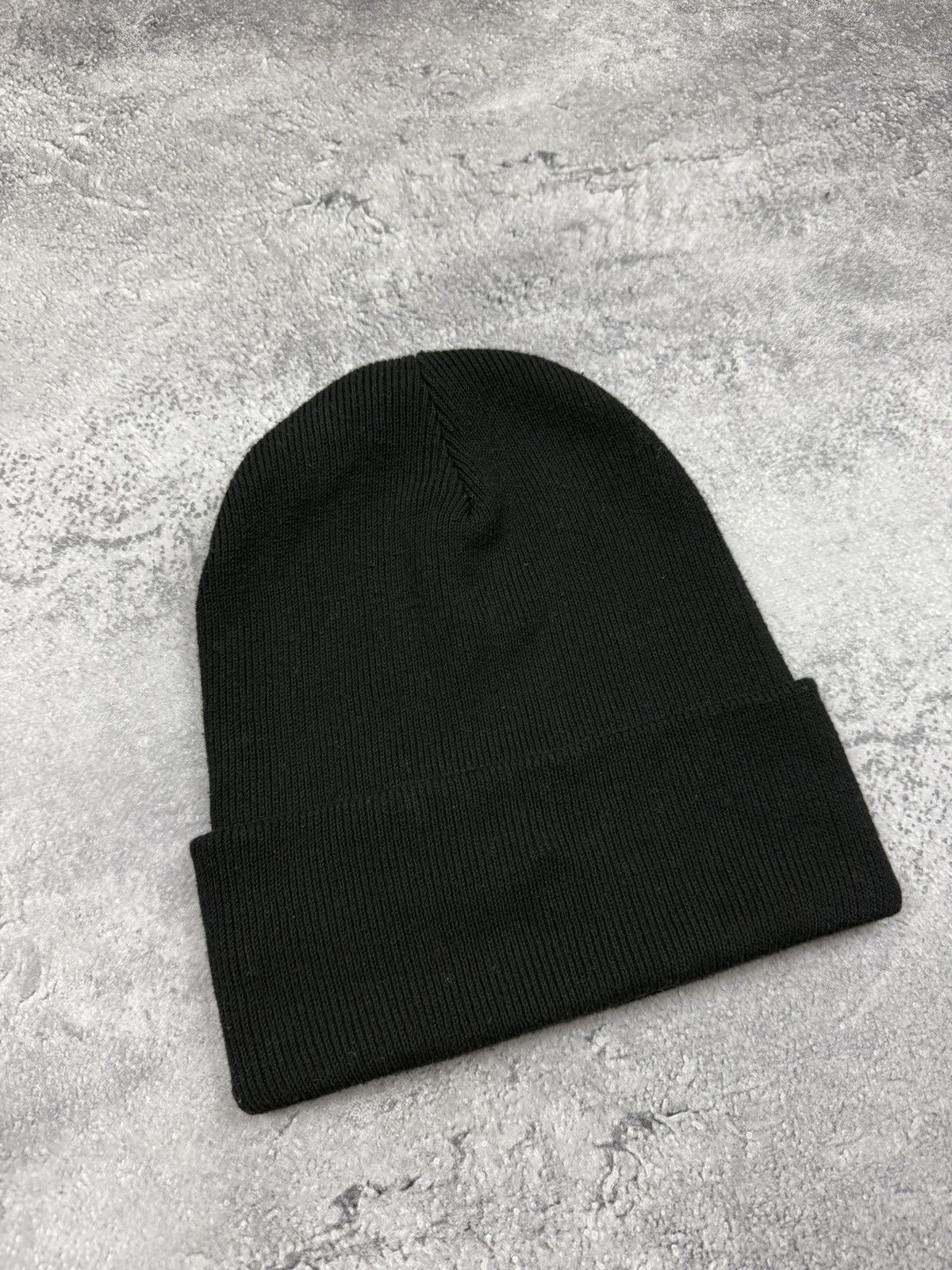 Nike Vintage Nike Beanie Hat Black Swoosh Logo Rare Cap Y2K Drill Size ONE SIZE - 11 Thumbnail