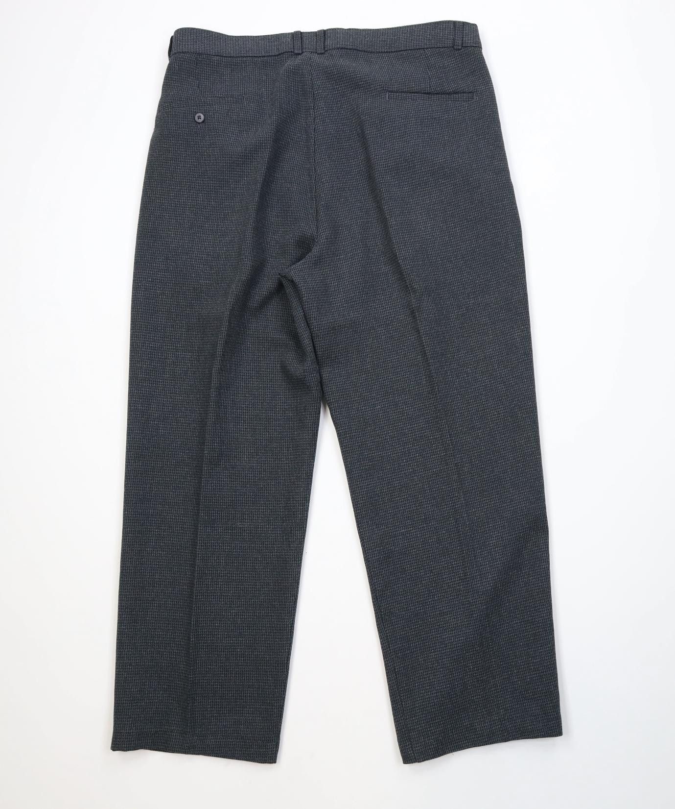 Vintage Vintage 90s Streetwear Gabardine Wool Wide Leg Pants Size US 36 / EU 52 - 11 Thumbnail