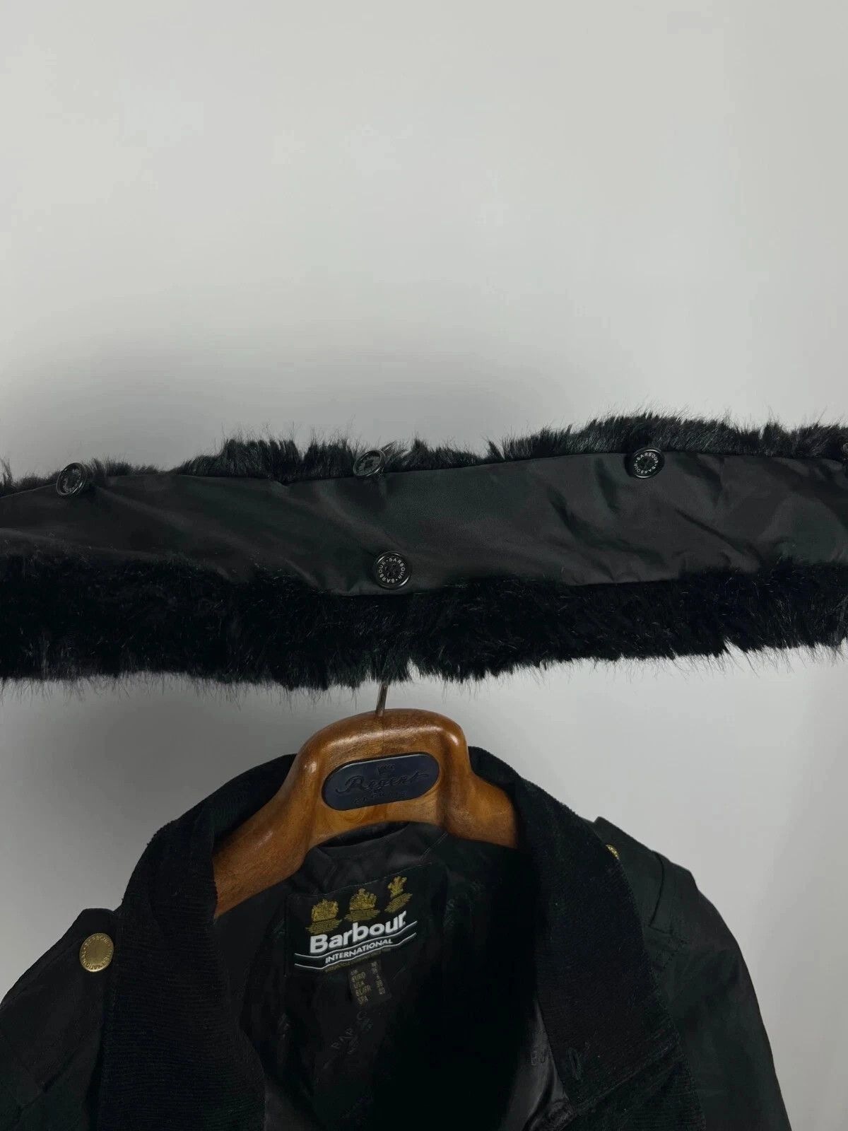 Barbour Barbour International Nesbitt Wax Cotton Black Jacket Size M / US 6-8 / IT 42-44 - 12 Thumbnail