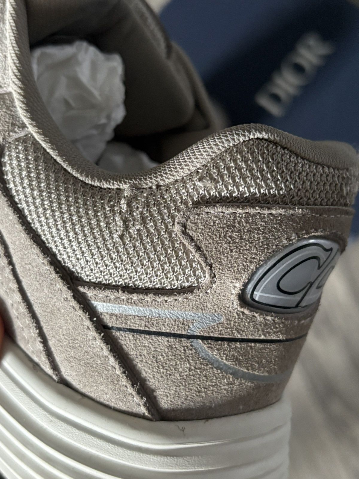 Dior Dior b30 grey sneakers Size US 11 / EU 44 - 3 Thumbnail