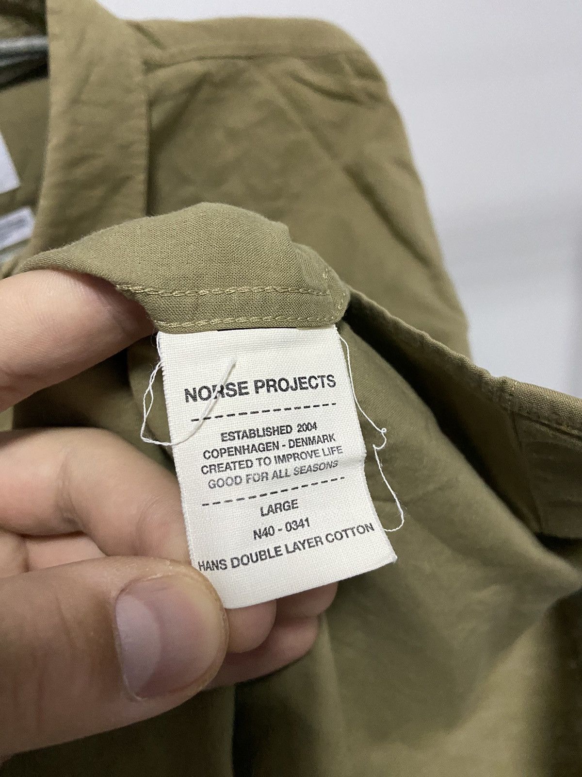Norse Projects × Vintage Norse projects buttons shirts vintage Size US L / EU 52-54 / 3 - 7 Thumbnail