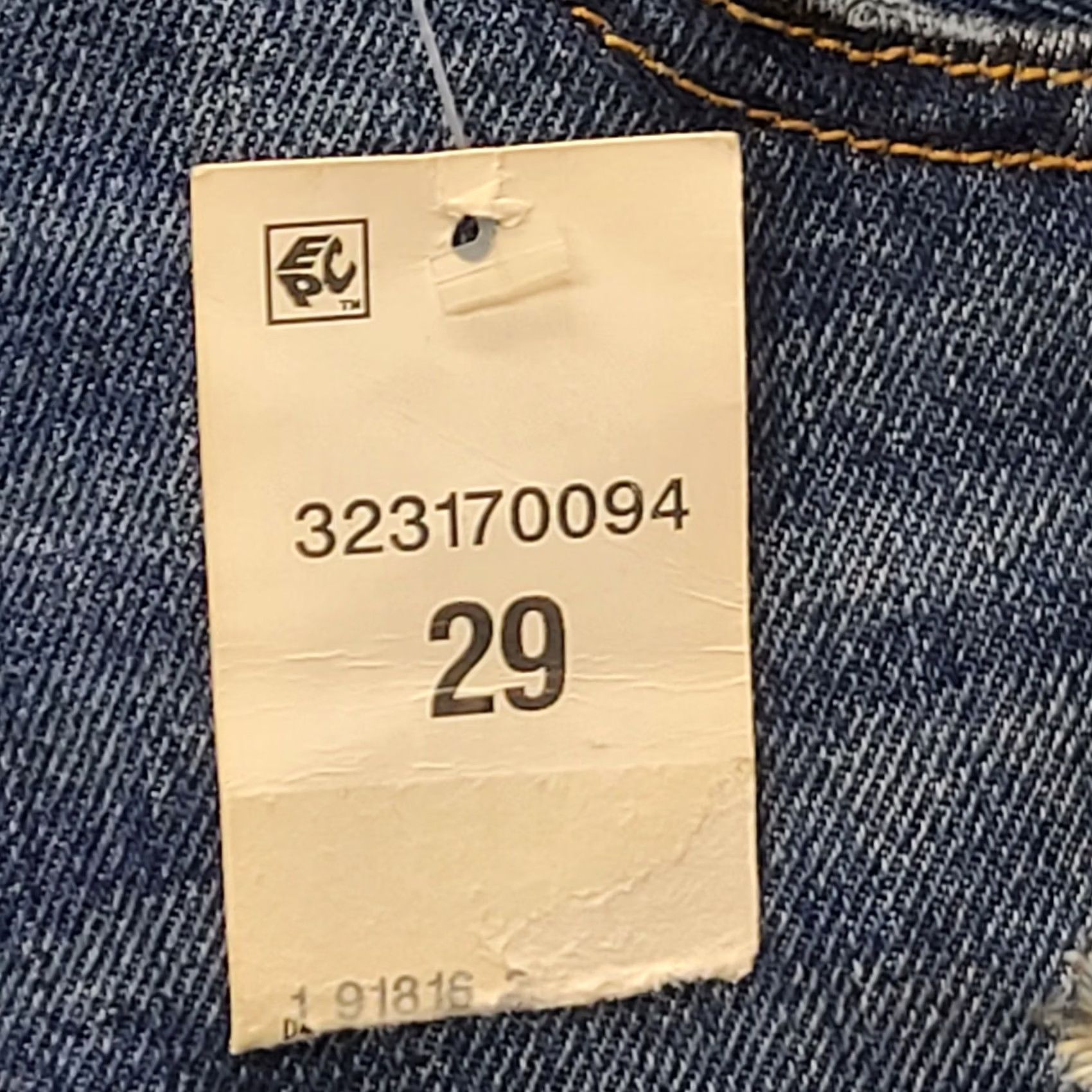 Levi's VINTAGE Levi's 501 XX Cut Off Shorts Womens 29 Regular High Rise Daisy Dukes Booty Denim Blue 90s Womens Size 29" - 2 Thumbnail