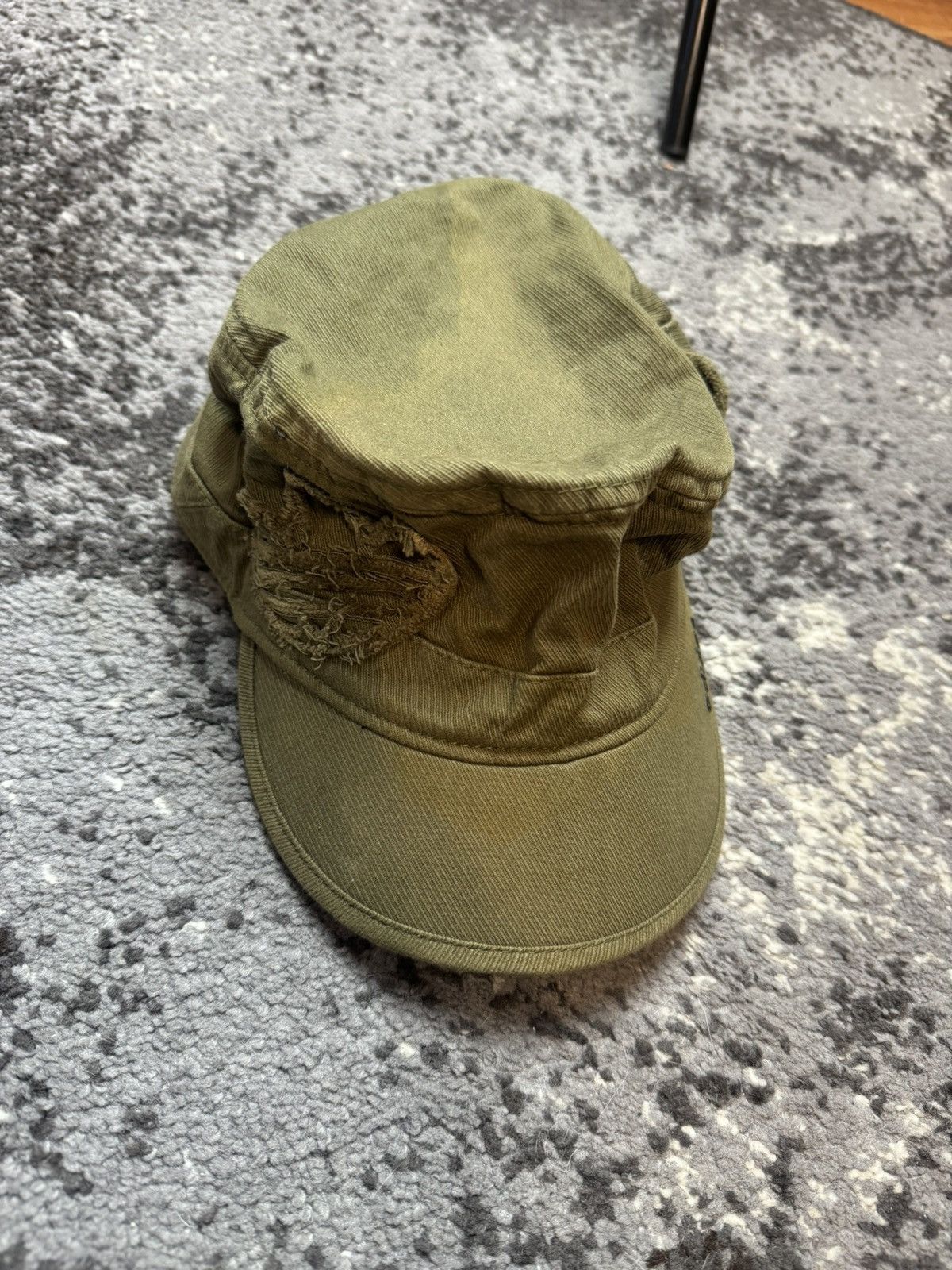Adidas × Vintage Vintage Y2K Adidas Faded Avantgarde Embroidered Logo Cap Size ONE SIZE - 2 Thumbnail