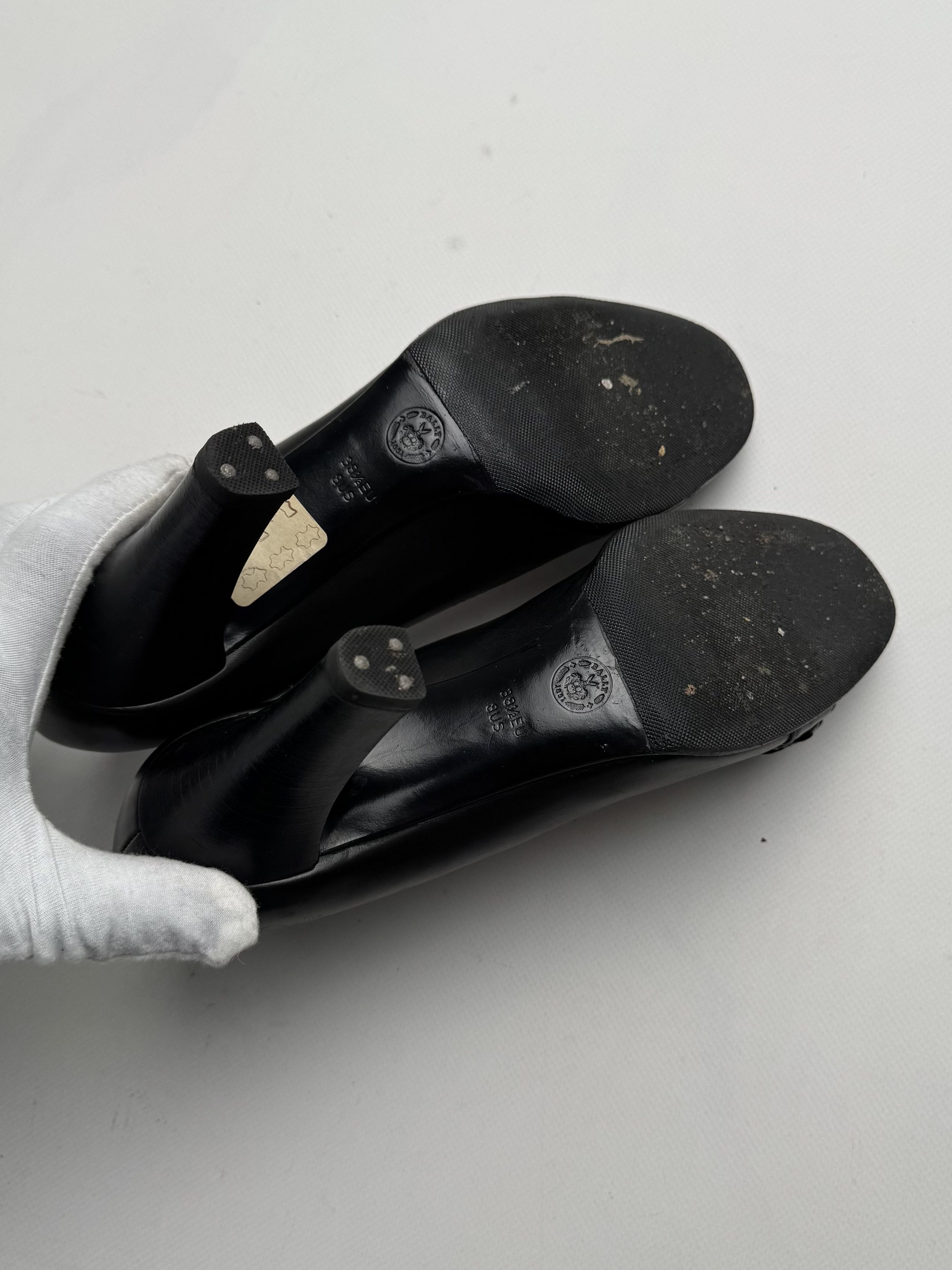 Bally Bally Vintage Leather Pumps Buckle Detail High Heel E2 Size US 8 / IT 38 - 7 Thumbnail