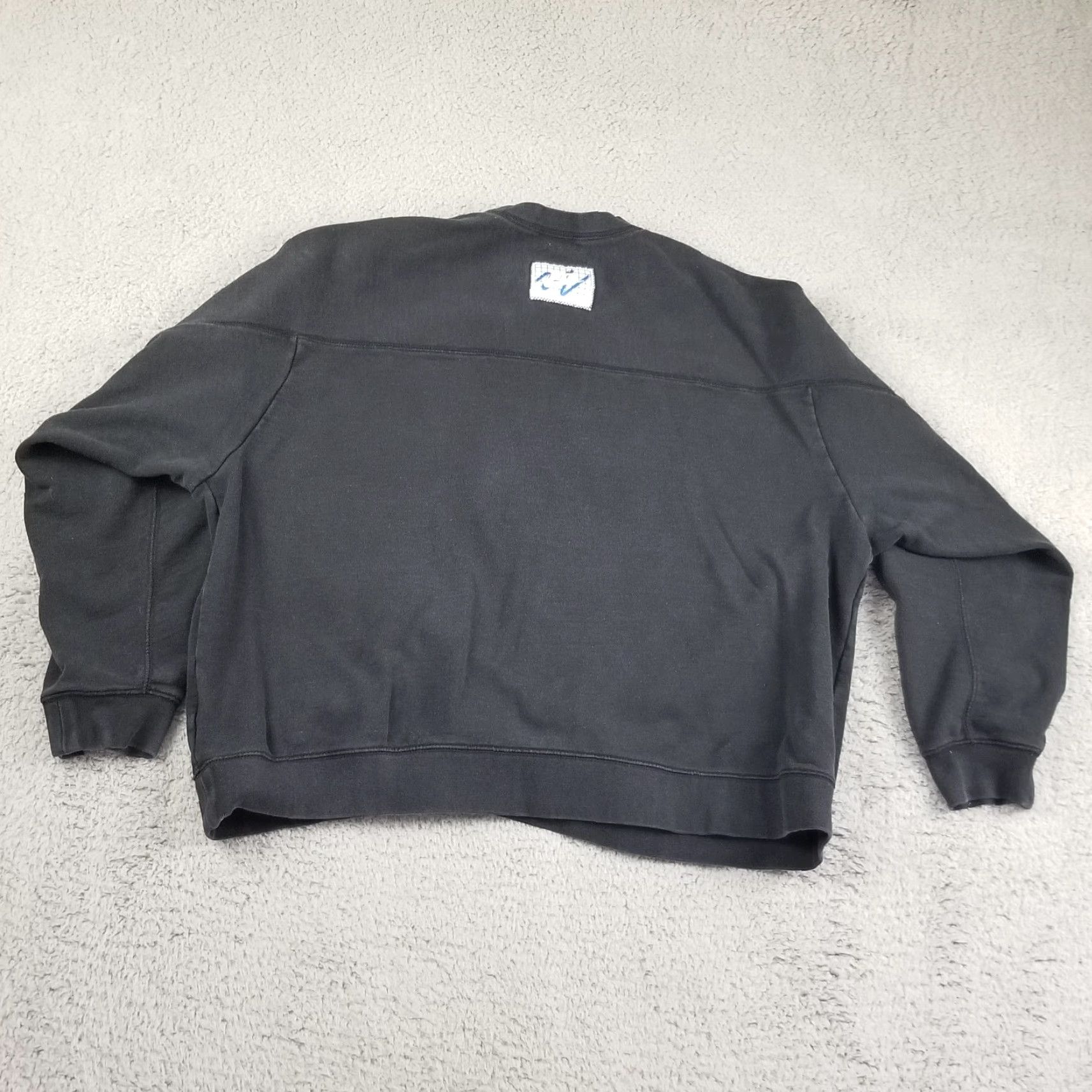 Nike Nike Sportswear Black Crew Sweatshirt Women Medium Casual Athleisure Graphic Print Size M / US 6-8 / IT 42-44 - 6 Thumbnail