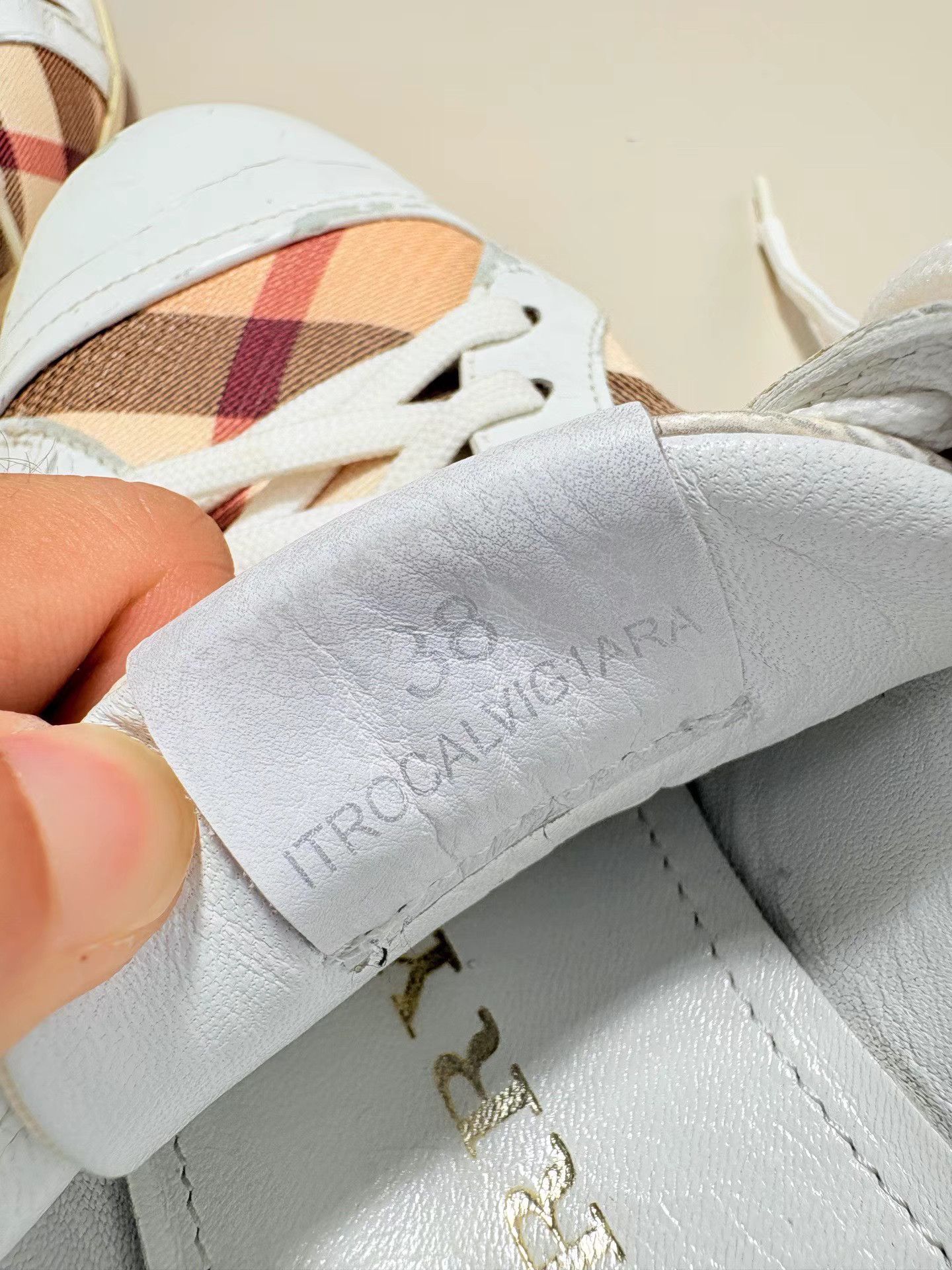 Burberry BURBERRY Check Casual Shoes K1 Size US 8 / IT 38 - 7 Thumbnail