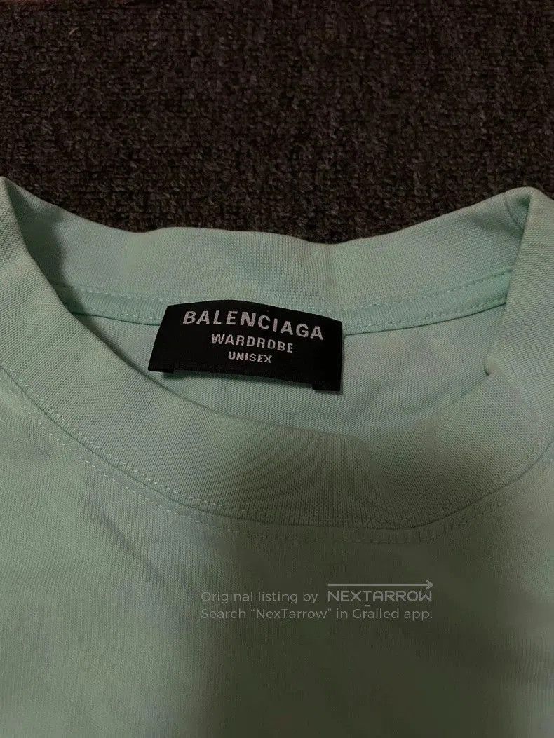 Balenciaga Balenciaga Embroidered Short Sleeve T. Size US M / EU 48-50 / 2 - 3 Thumbnail