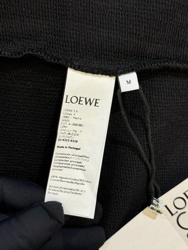Loewe LOEWE Embroidered round neck hoodie Size US M / EU 48-50 / 2 - 5 Thumbnail