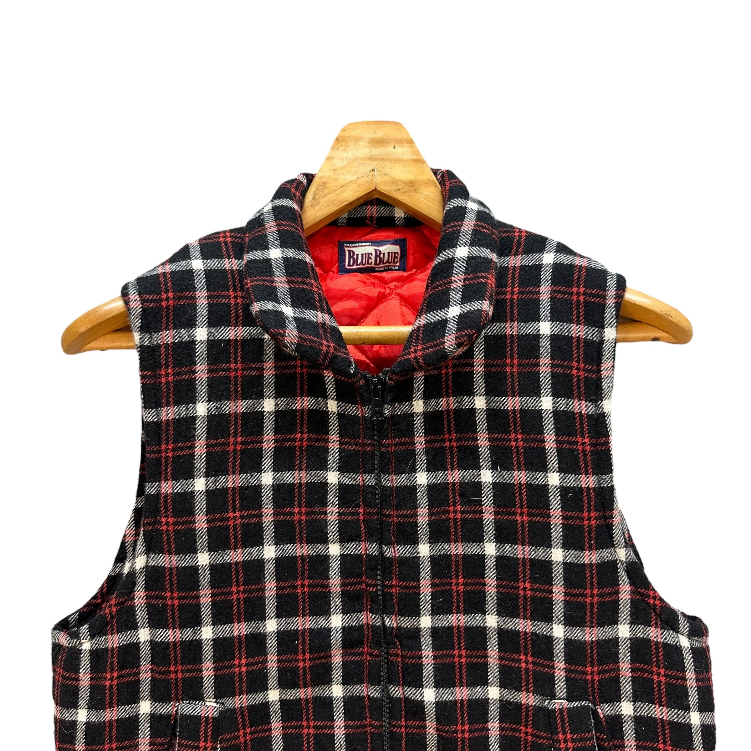 Blue Blue Japan H. Ranch Market BLUE BLUE by Seilin Puffer Vest #106-1466 Size US M / EU 48-50 / 2 - 2 Thumbnail