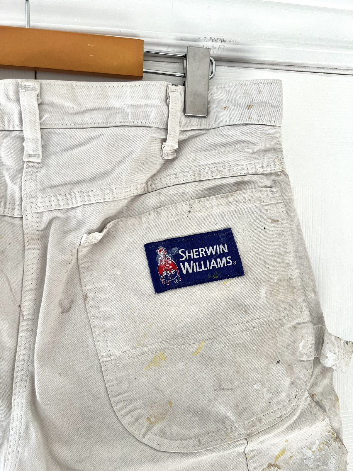 Dickies × Vintage Distressed Dickies Painter Shorts Size US 32 / EU 48 - 6 Thumbnail