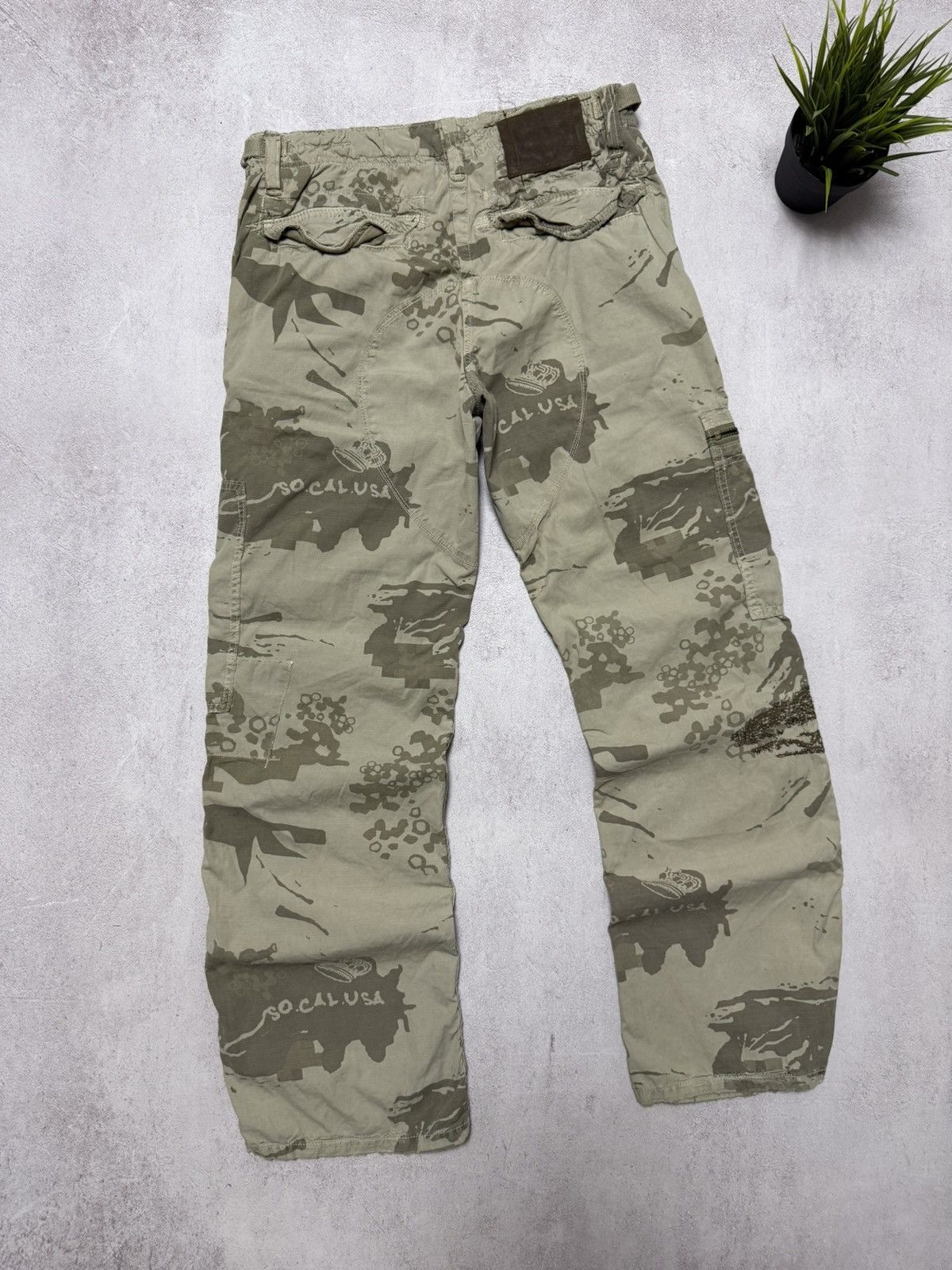 Japanese Brand × Z Brand Vintage Z Brand Cargo Pants Baggy Japanese Y2K Size US 30 / EU 46 - 5 Thumbnail