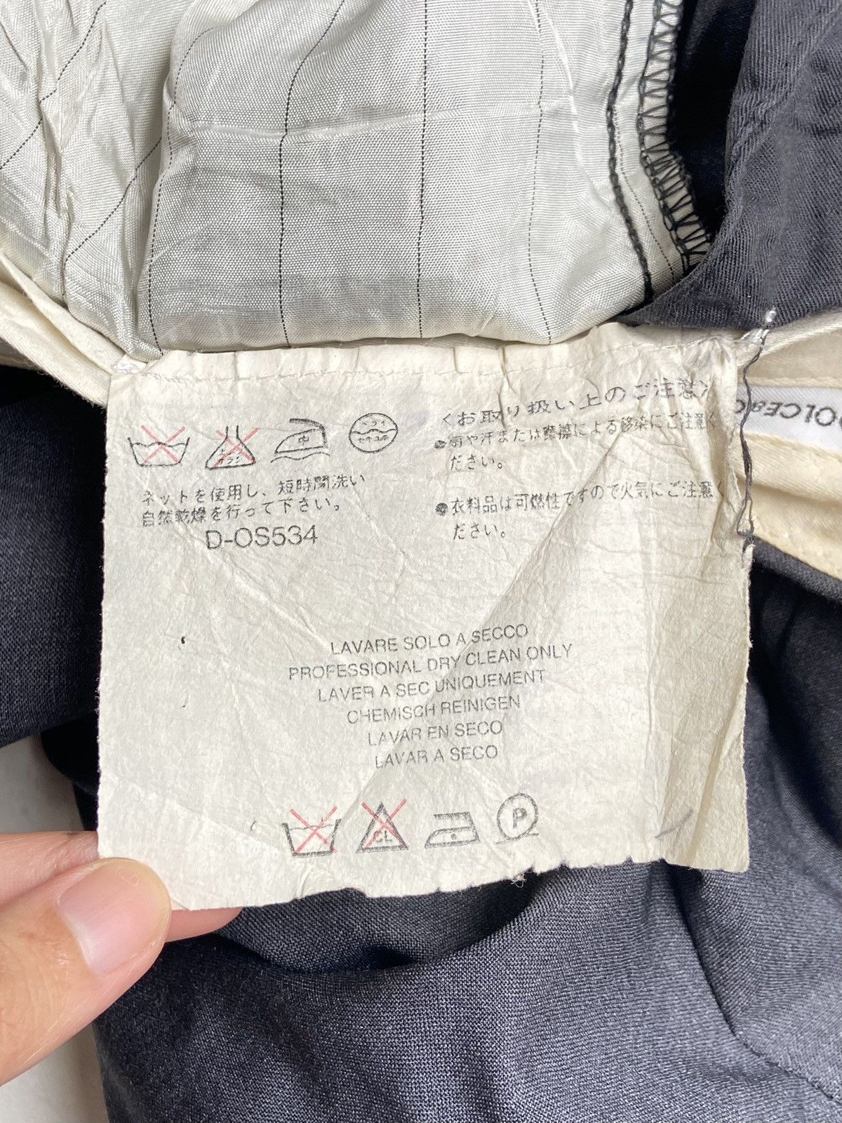 Dolce & Gabbana DOLCE & GABBANA Black Long Pants Size US 30 / EU 46 - 10 Thumbnail