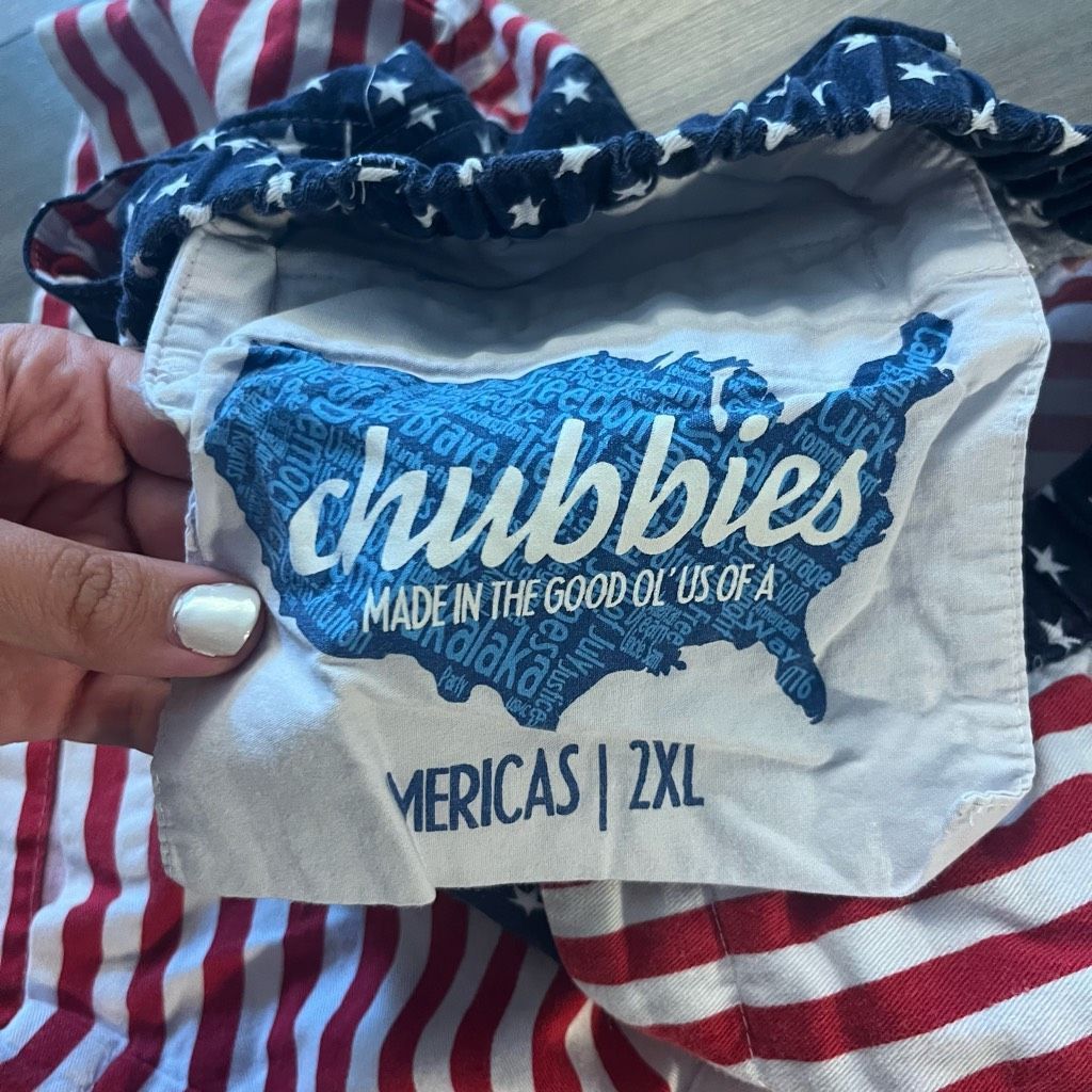Chubbies Chubbies Mericas Multicolor American Flag Casual Shorts Men Size US 42 / EU 58 - 3 Thumbnail