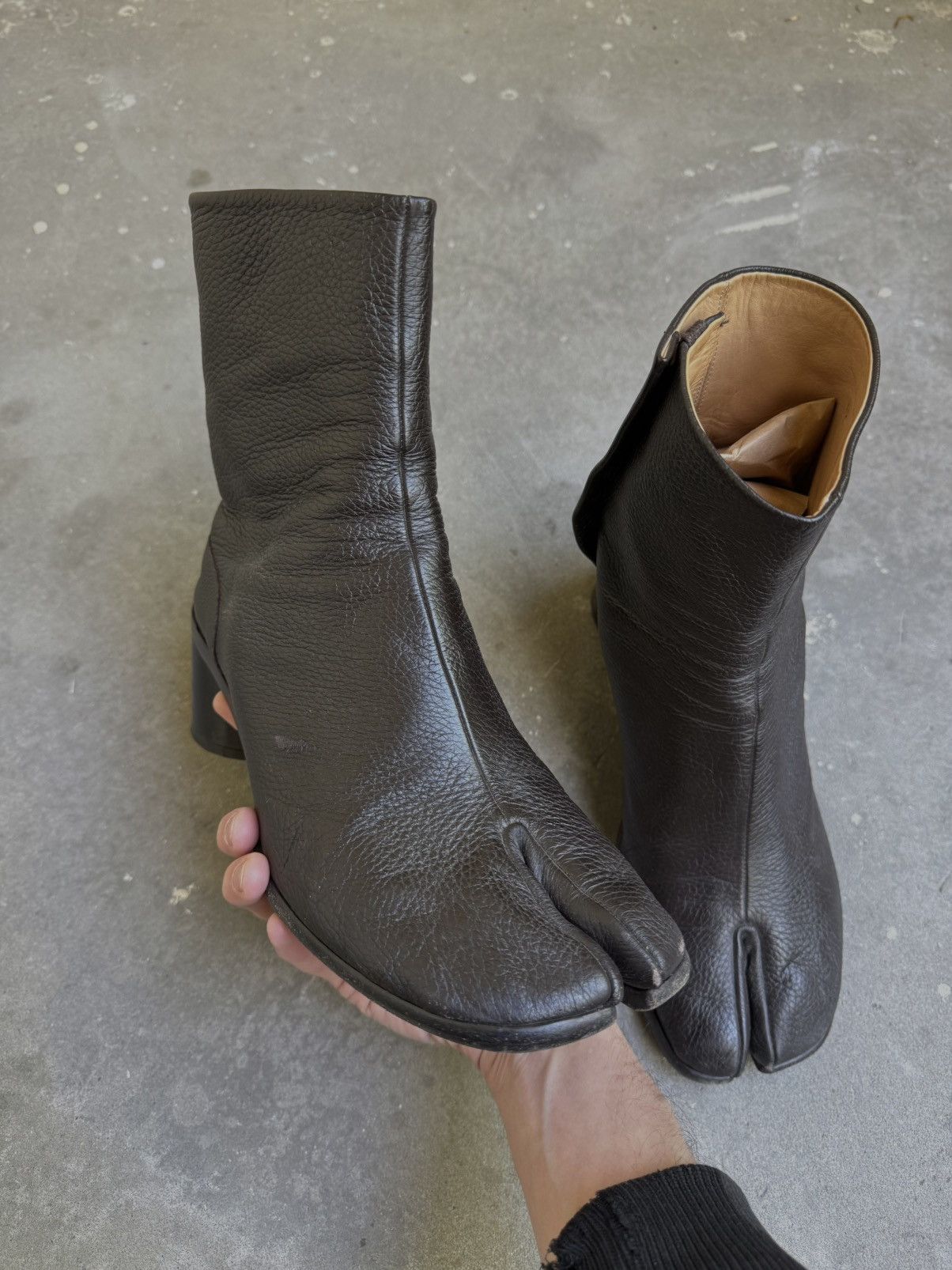 Maison Margiela Maison Margiela FW19 Tabi Ankle Boots 60mm Size US 9 / EU 42 - 5 Thumbnail