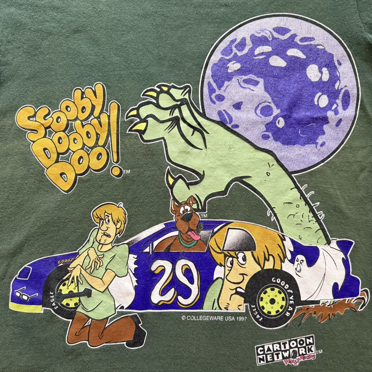Cartoon Network VTG 90S SCOOBY DOO x NASCAR 29 ROBERT PRESSLEY TEE Size US S / EU 44-46 / 1 - 2 Thumbnail