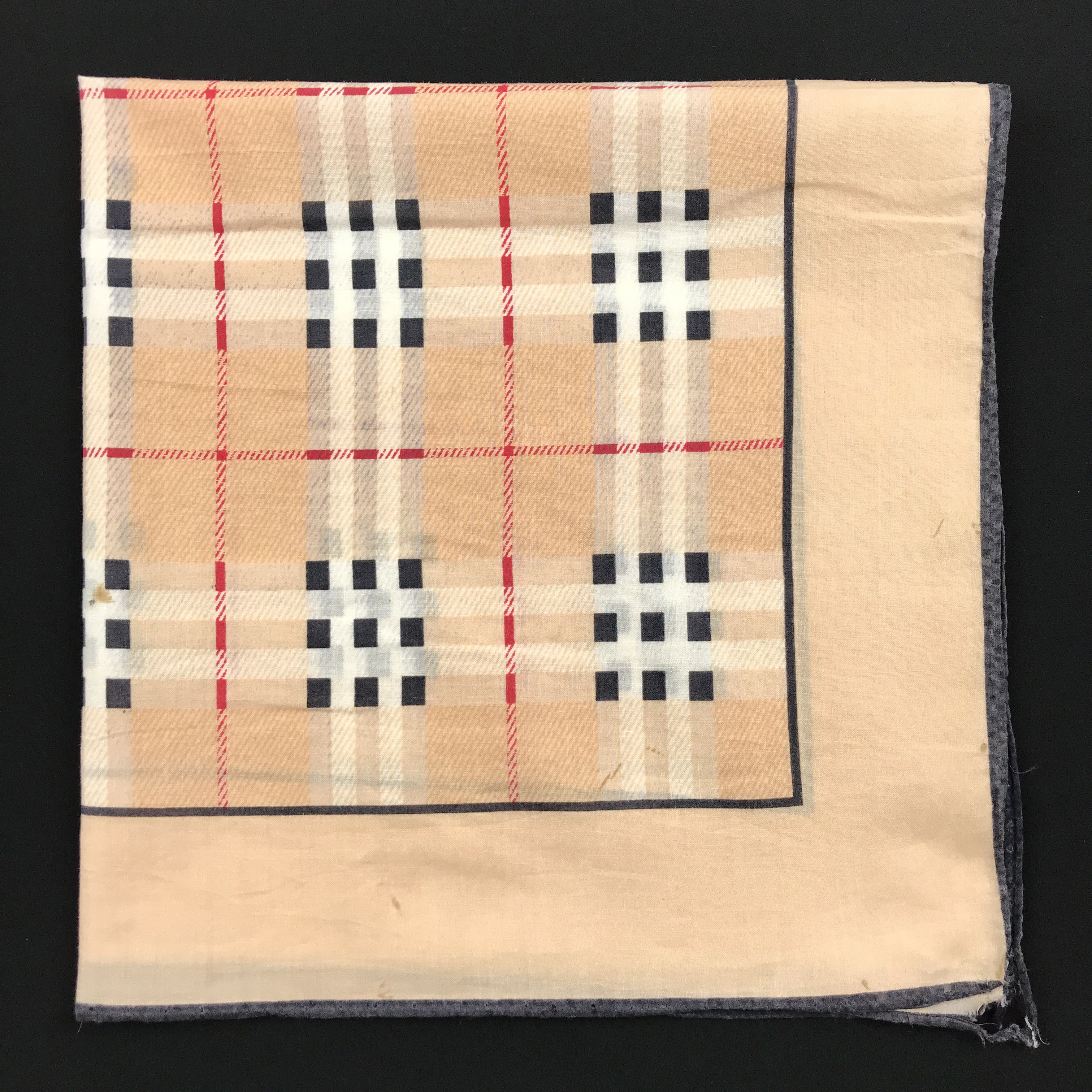 Burberry Vintage Burberry Bandana Neckerchief Handkerchief Size ONE SIZE - 2 Thumbnail