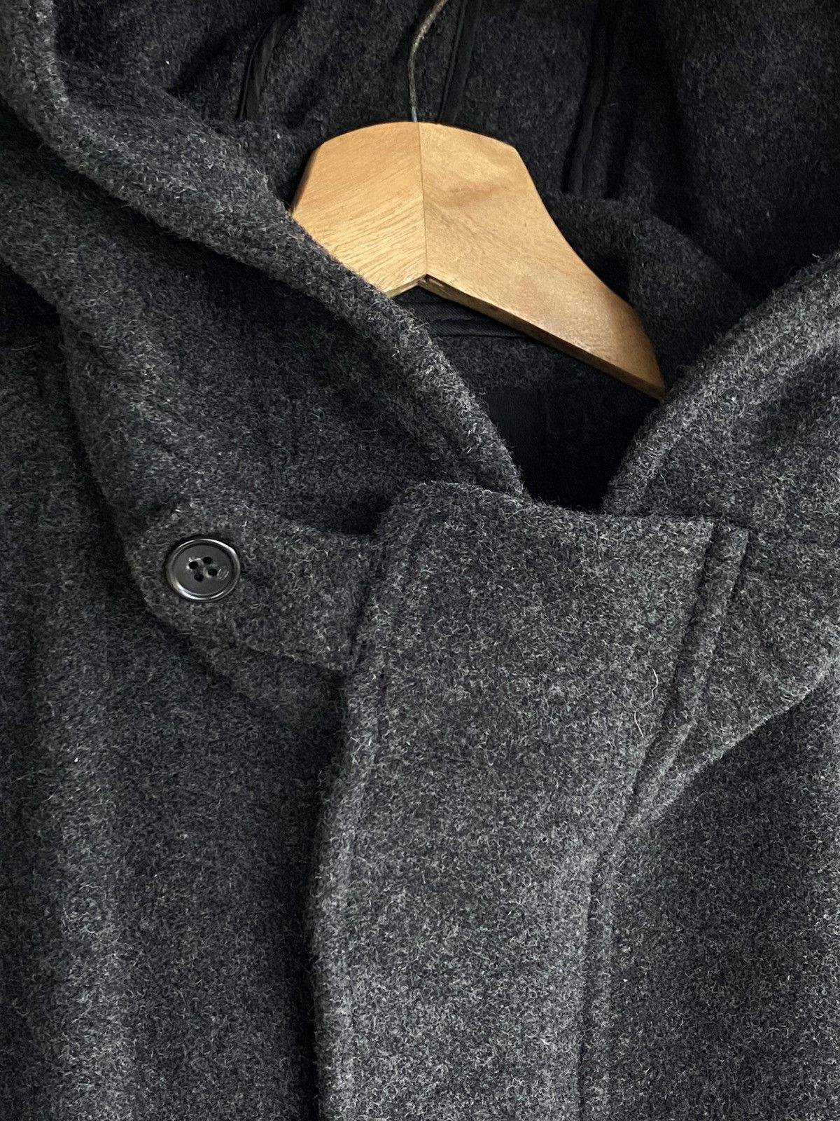 If Six Was Nine × Le Grande Bleu (L.G.B.) × Zucca Zucca Wool Trench Jacket Size US L / EU 52-54 / 3 - 11 Thumbnail
