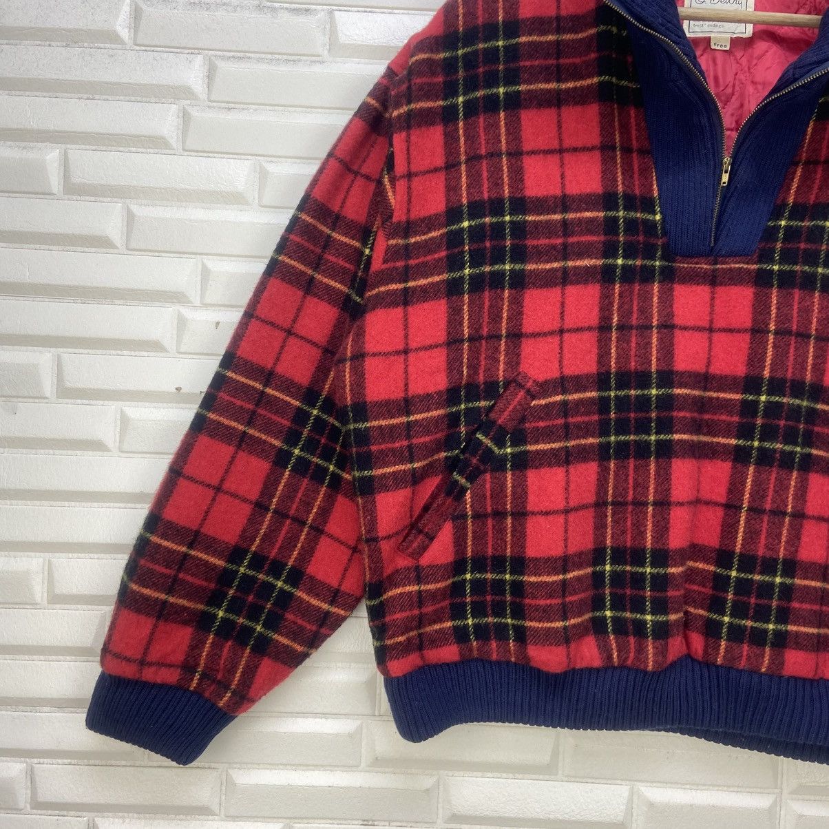 Other Vintage O Henry Checkered Tartans Wool Coat Size US M / EU 48-50 / 2 - 3 Thumbnail