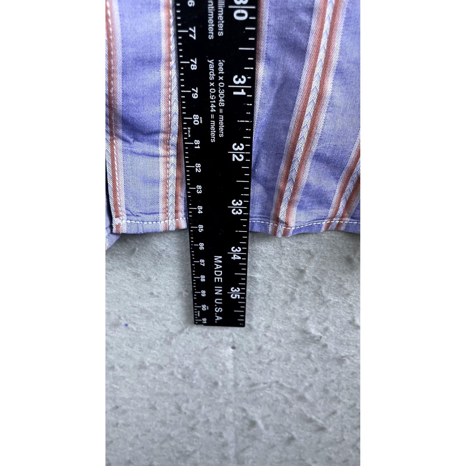 Tommy Bahama Tommy Bahama Jeans Shirt Mens 2XL Purple Stripe Long Sleeve Button Front Casual Size US XXL / EU 58 / 5 - 5 Thumbnail