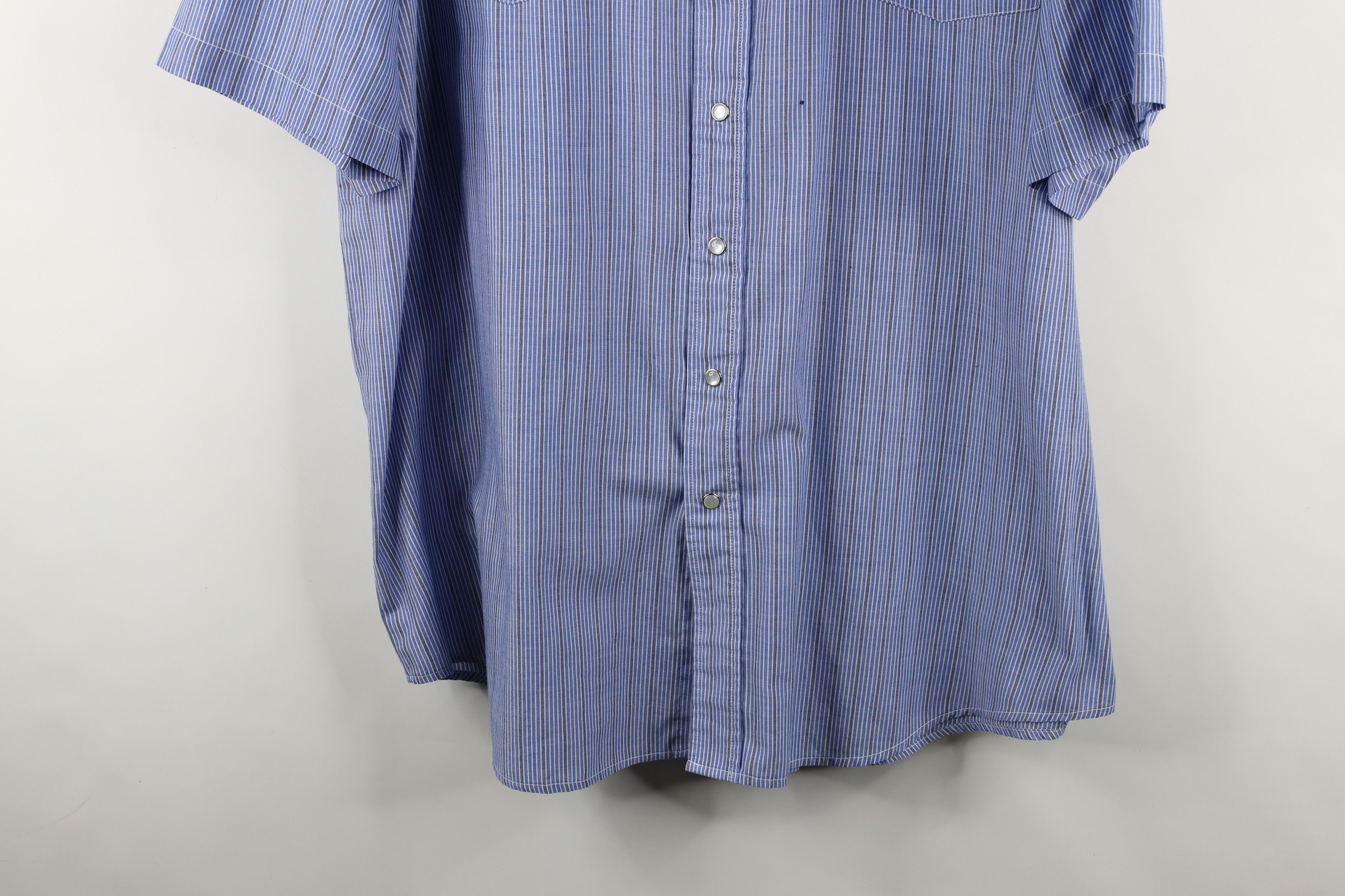 Vintage Vintage 90s Streetwear Striped Western Cowboy Button Shirt Size US XXL / EU 58 / 5 - 3 Thumbnail